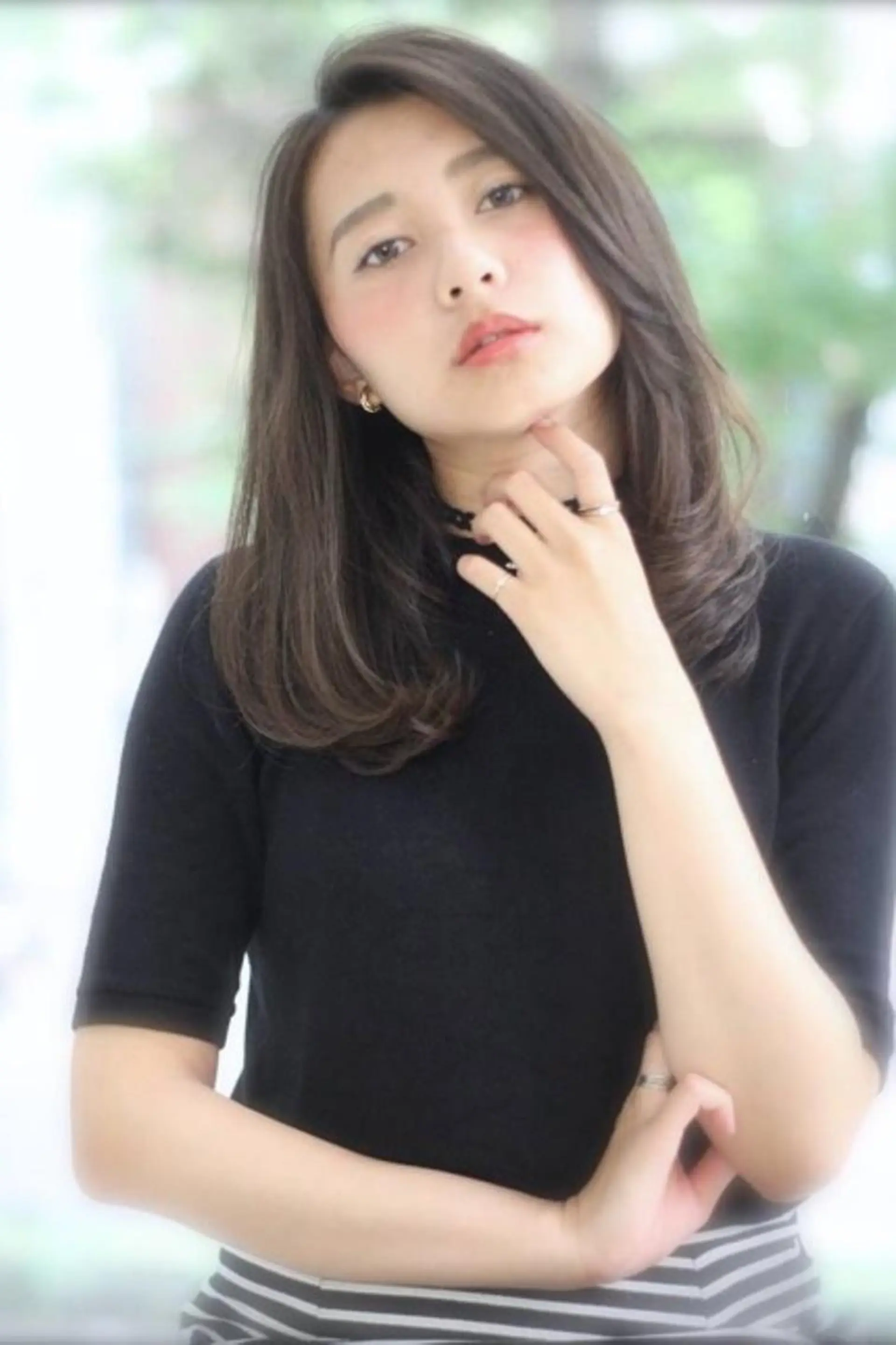 セミロング charme【 シャルム 】所属・ボブ/レイヤー/ nanamiのヘアスタイル