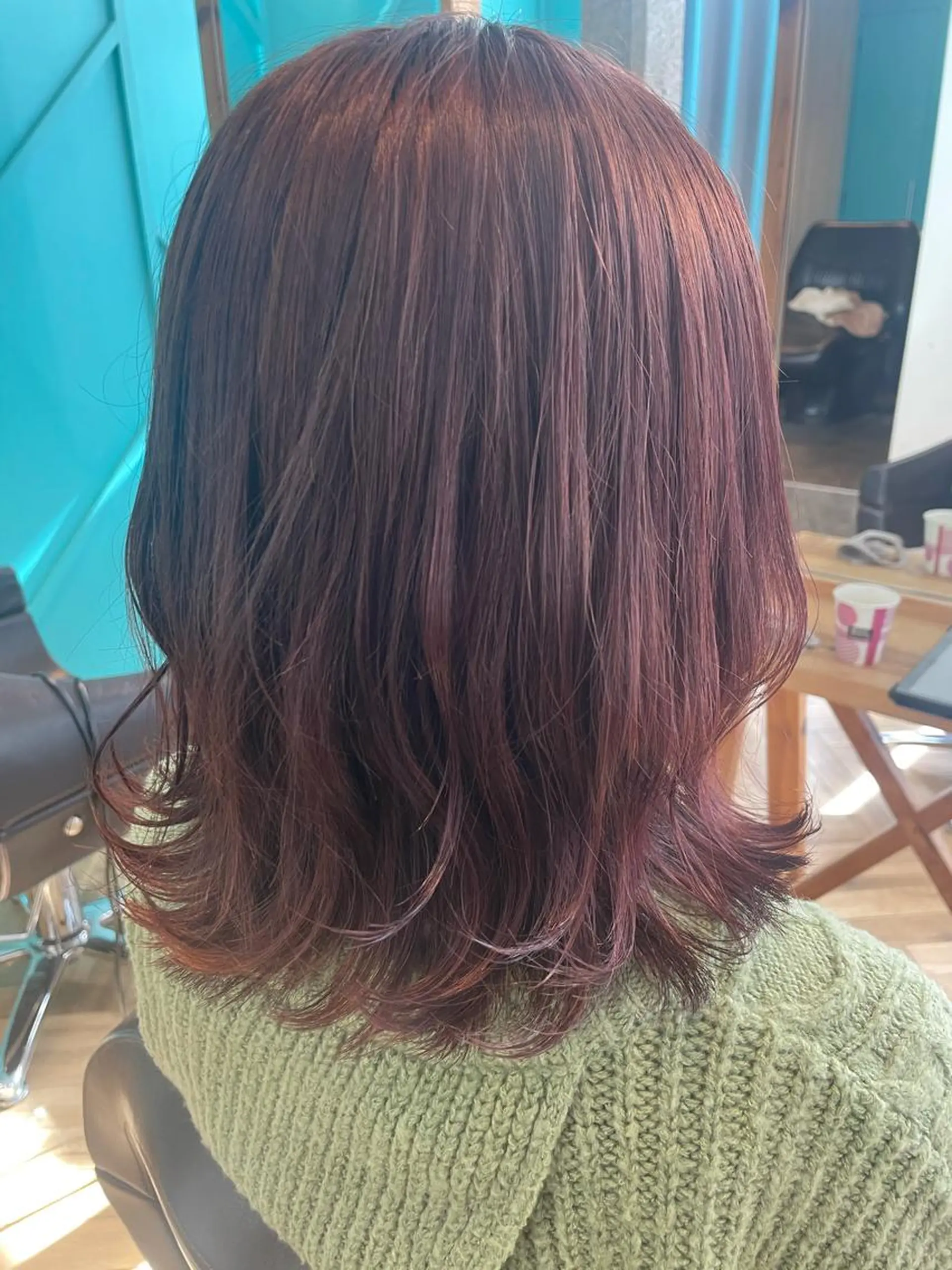 ミディアム カラー 🌈艶カラー× メンズパーマ永埜🌈のヘアスタイル