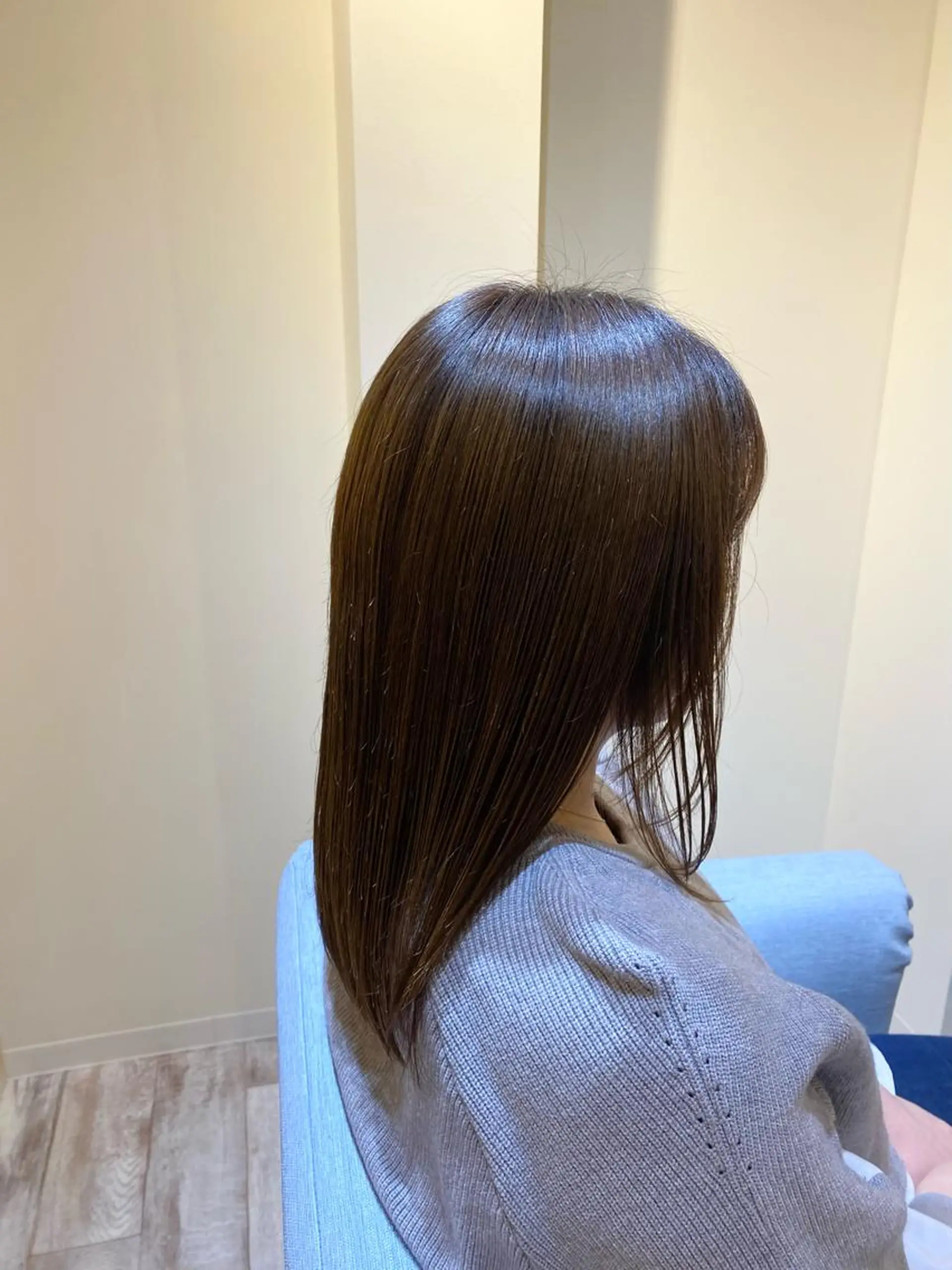 セミロング トリートメント 金島 青のヘアスタイル