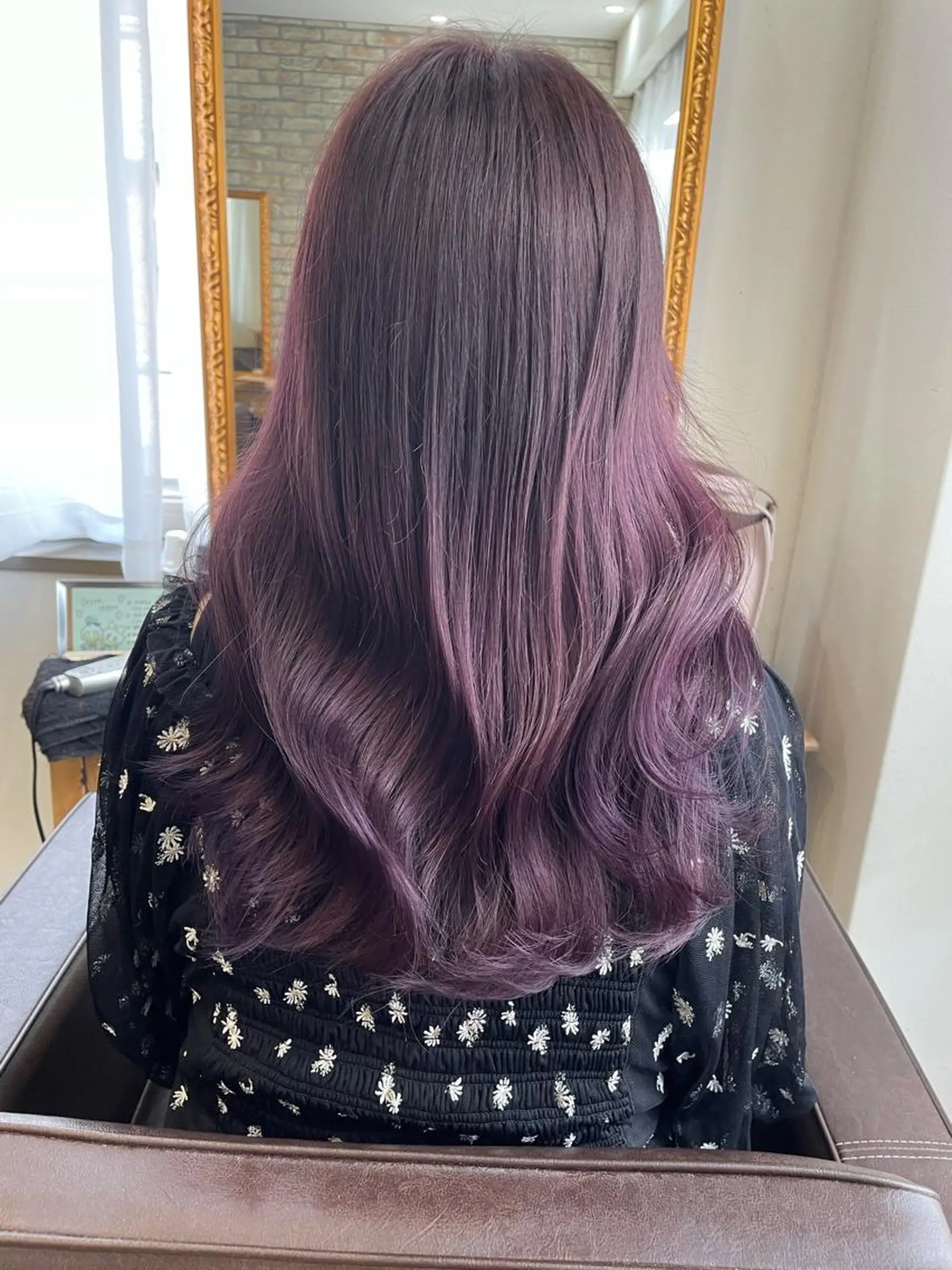 ミディアム カラー 縮毛矯正×髪質改善 小笠原大樹のヘアスタイル