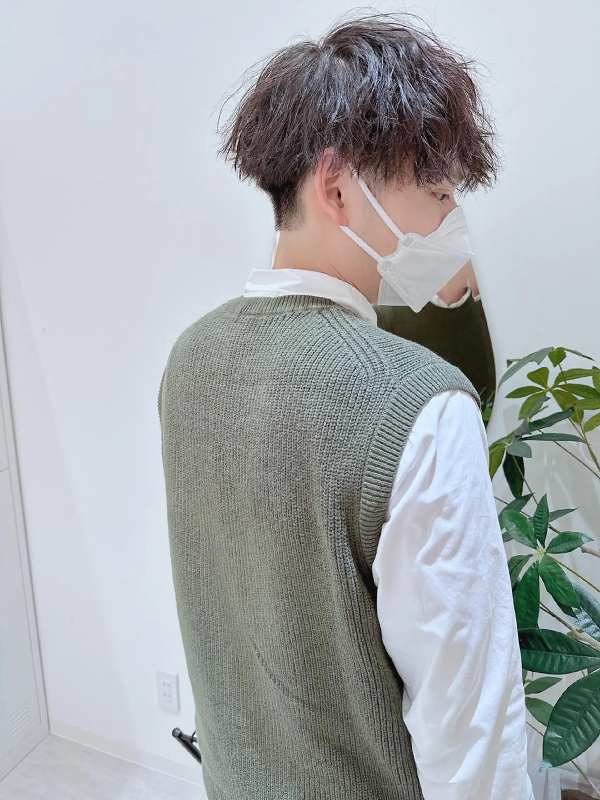 ミディアム パーマ ヘアアレンジ メンズ メンズZina代表 田端 麗治のヘアスタイル