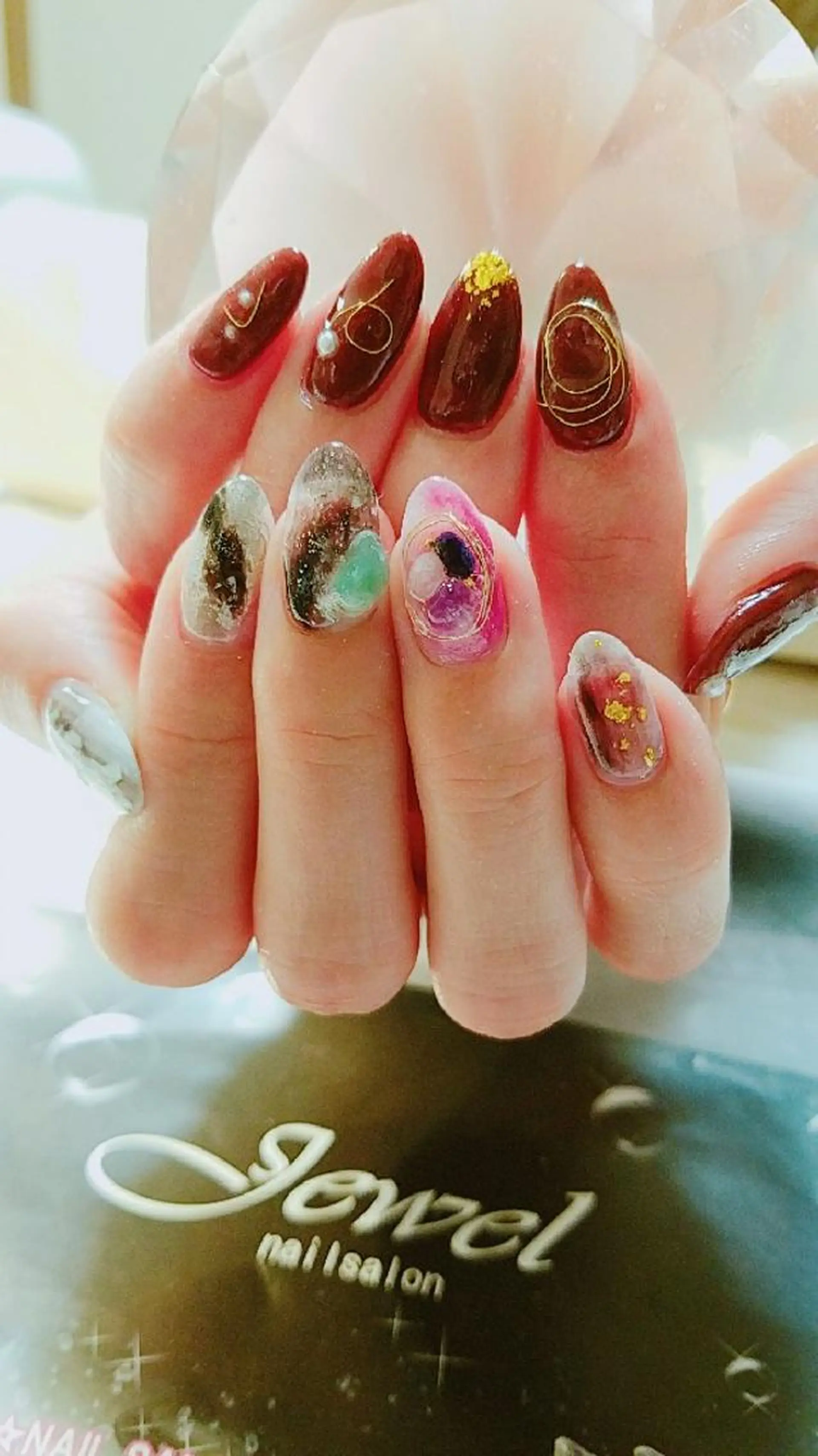 ネイル ニュアンスネイル ＪＥＷＥＬ　ＮＡＩＬ所属・ＪＥＷＥＬ ＮＡＩＬのネイルデザイン