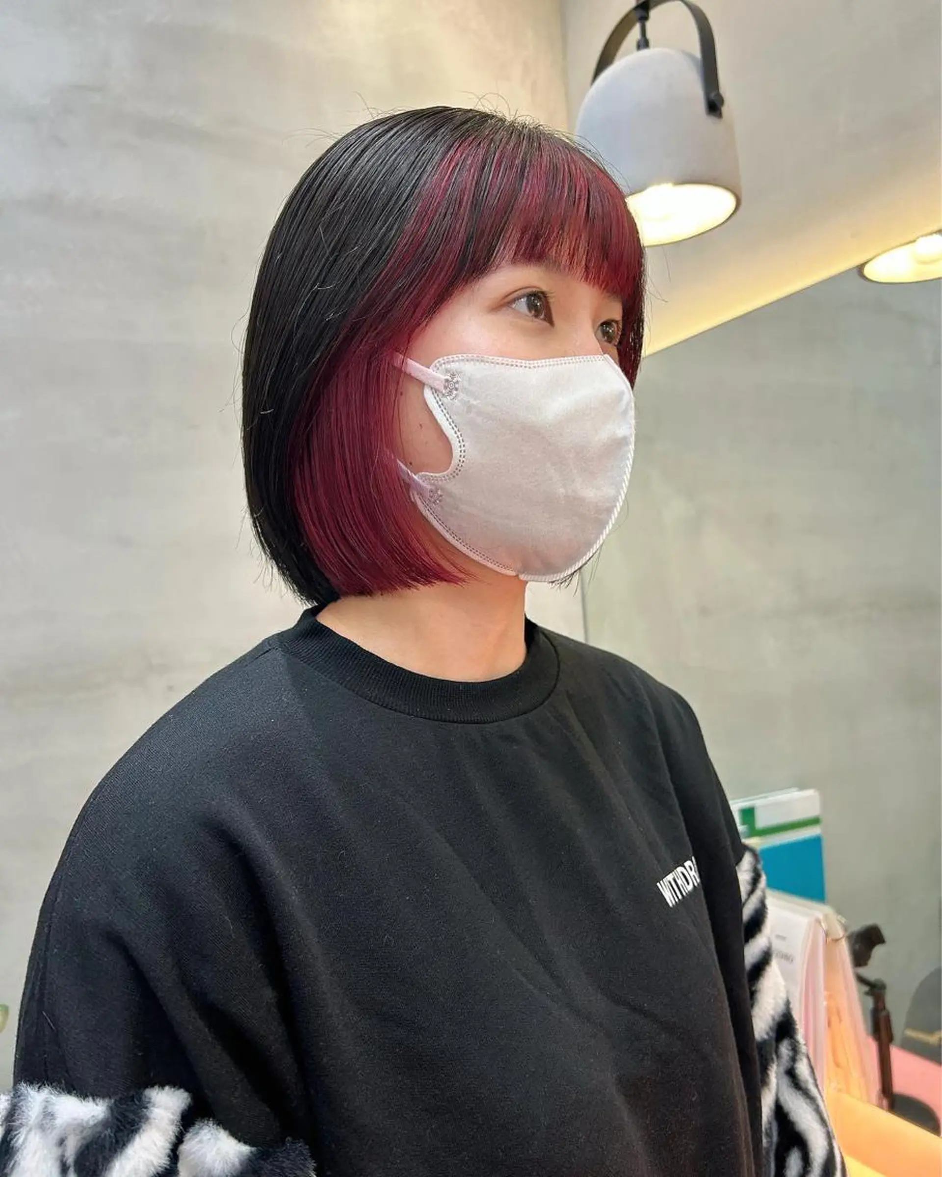 ショート Misaki /ボブ/縮毛矯正のヘアスタイル