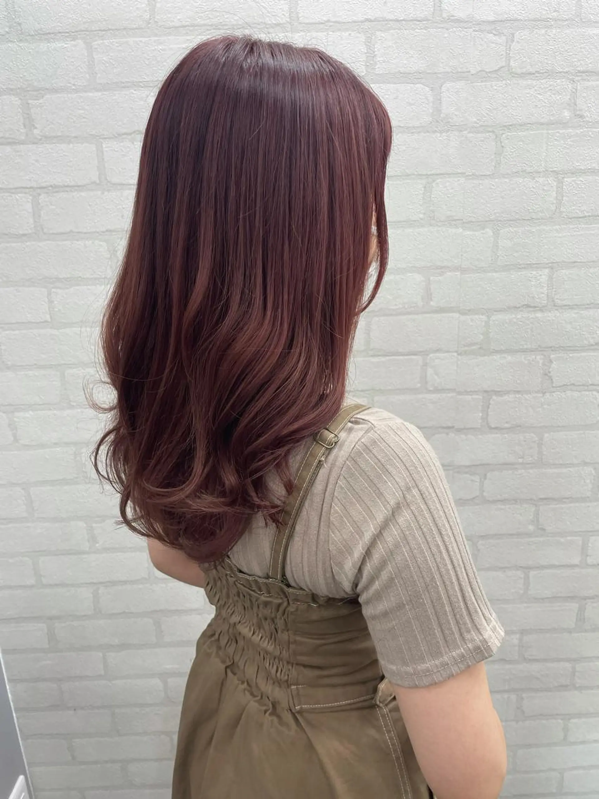 セミロング KANAMI日暮里 韓国ヘア・メイクのヘアスタイル