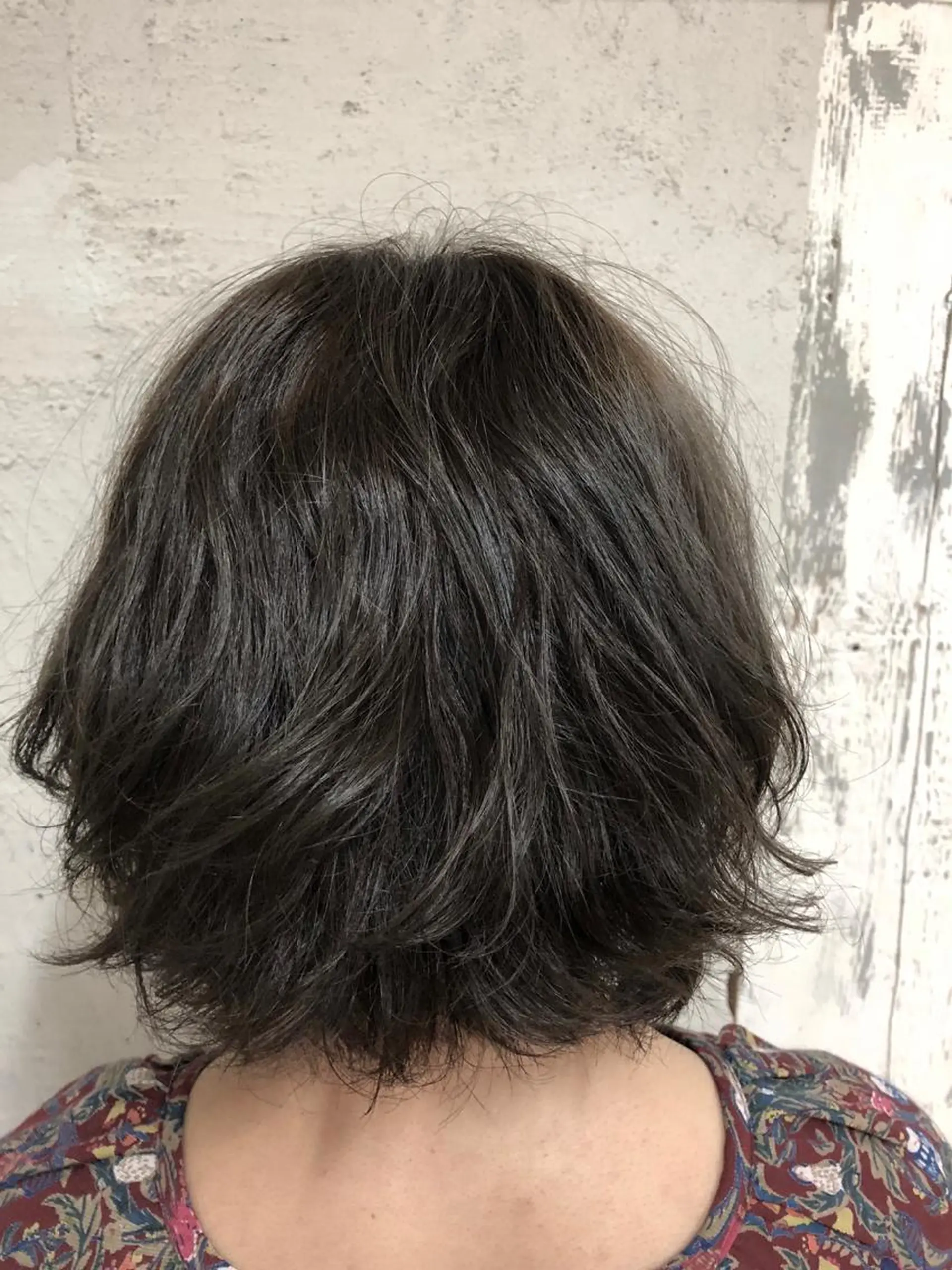 ショート カラー アッシュ ブルーカラー ブルーアッシュ 透明感カラー 桐原 竜也のヘアスタイル