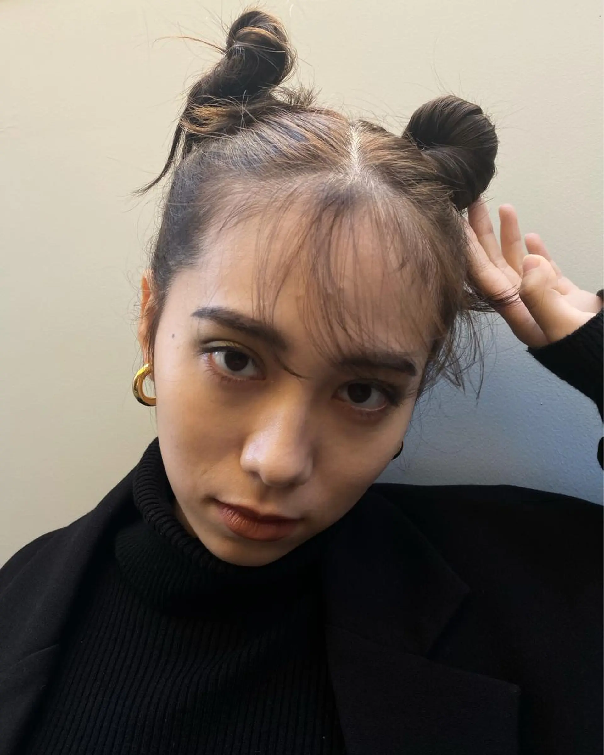 セミロング カラー ヘアアレンジ shoji༄ mikuのヘアスタイル