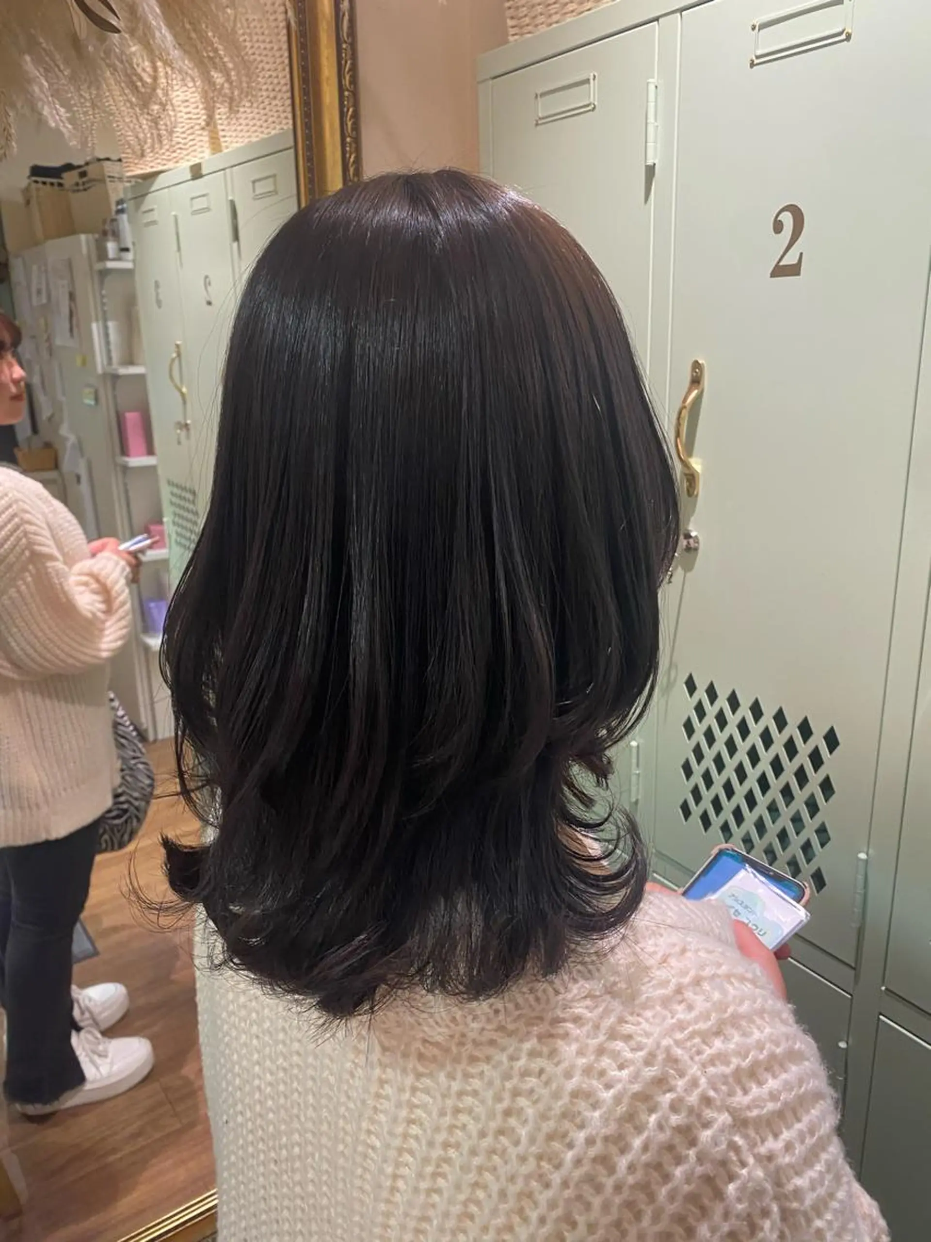 ミディアム 透明感カラー/韓国 ヘア🩶yuri🩵のヘアスタイル