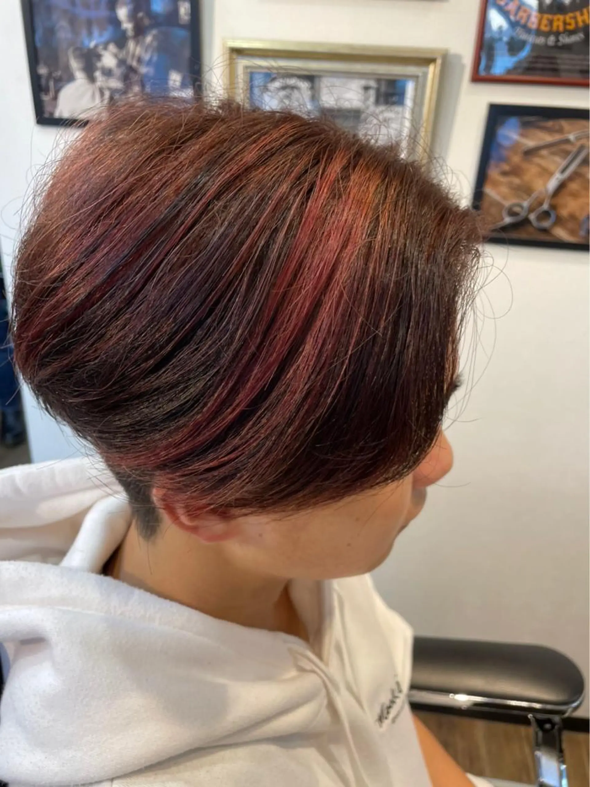 カラー 中田 孝之のヘアスタイル