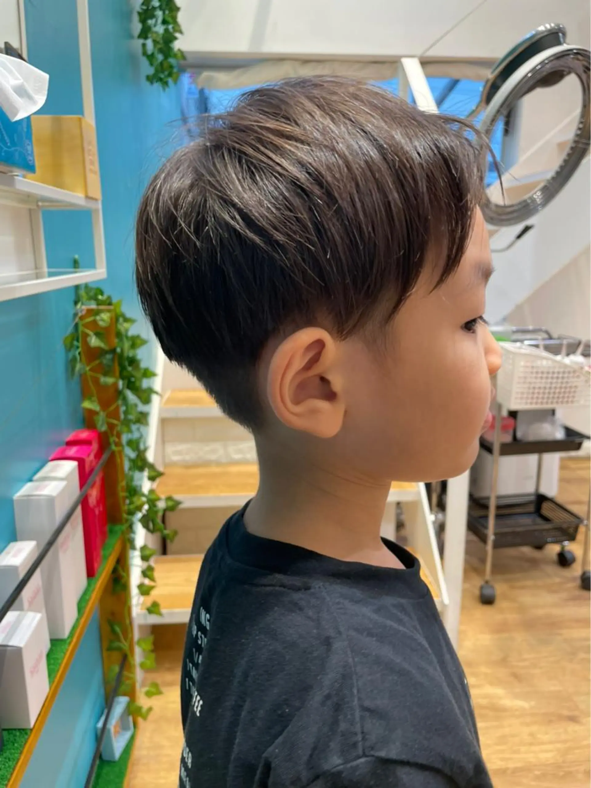 メンズ キッズ 表参道/髪質改善/ 大人ボブ/高野紅のヘアスタイル