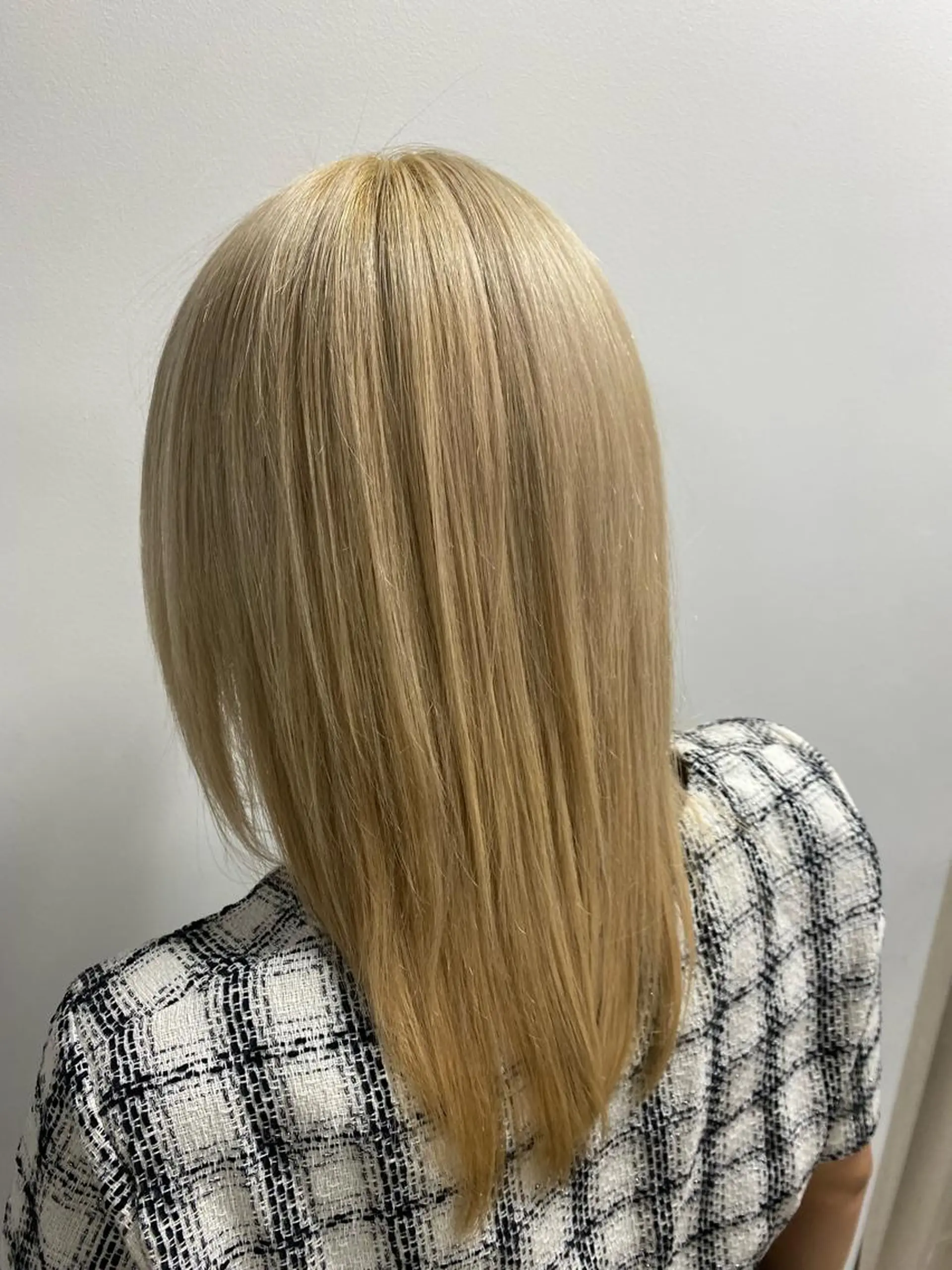 ミディアム 髪質改善 髪質改善カラーゆうひのヘアスタイル