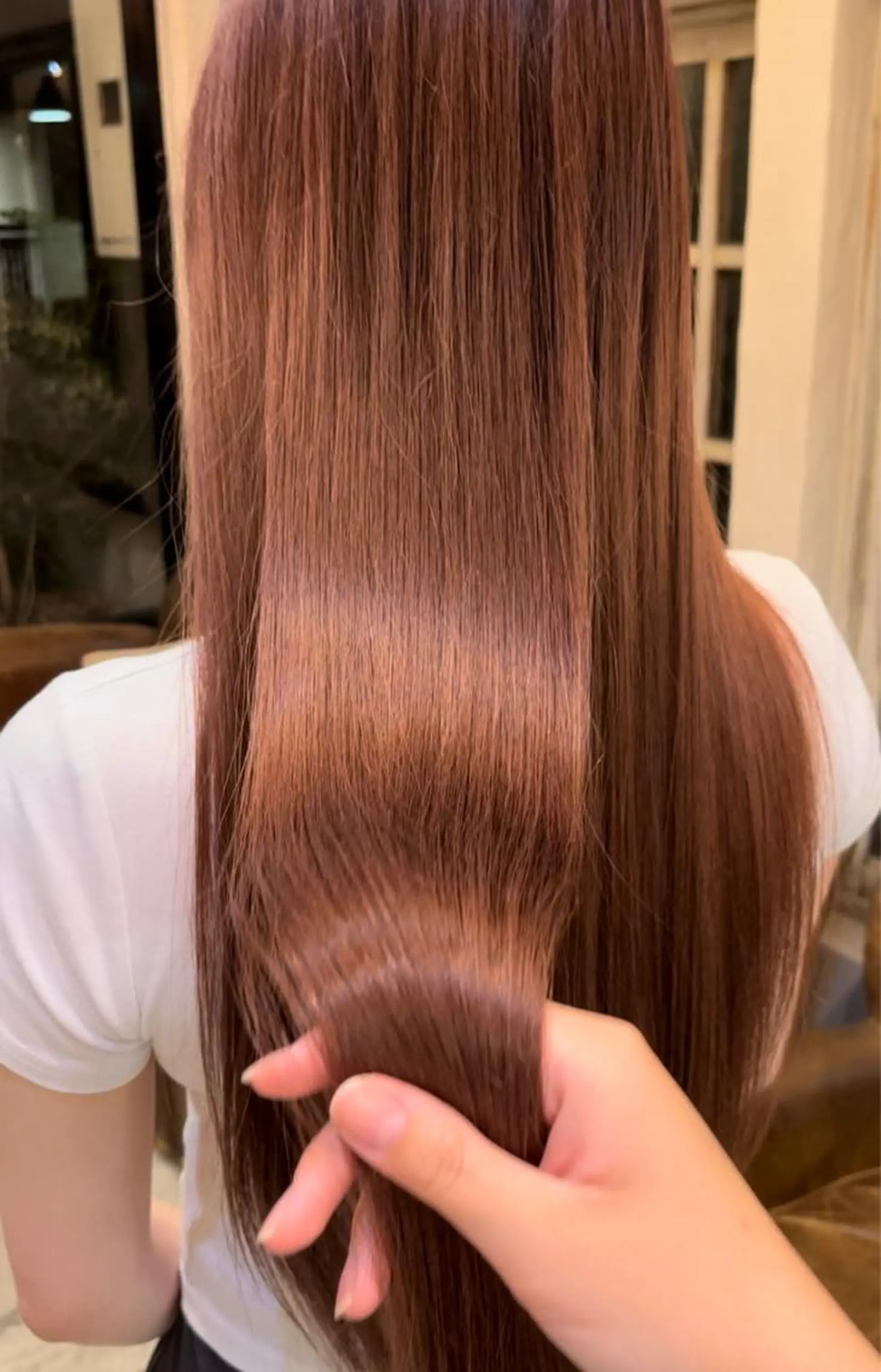 ロング トリートメント ヘアセット レイヤーカット/ ブリーチ/Asukaのヘアスタイル