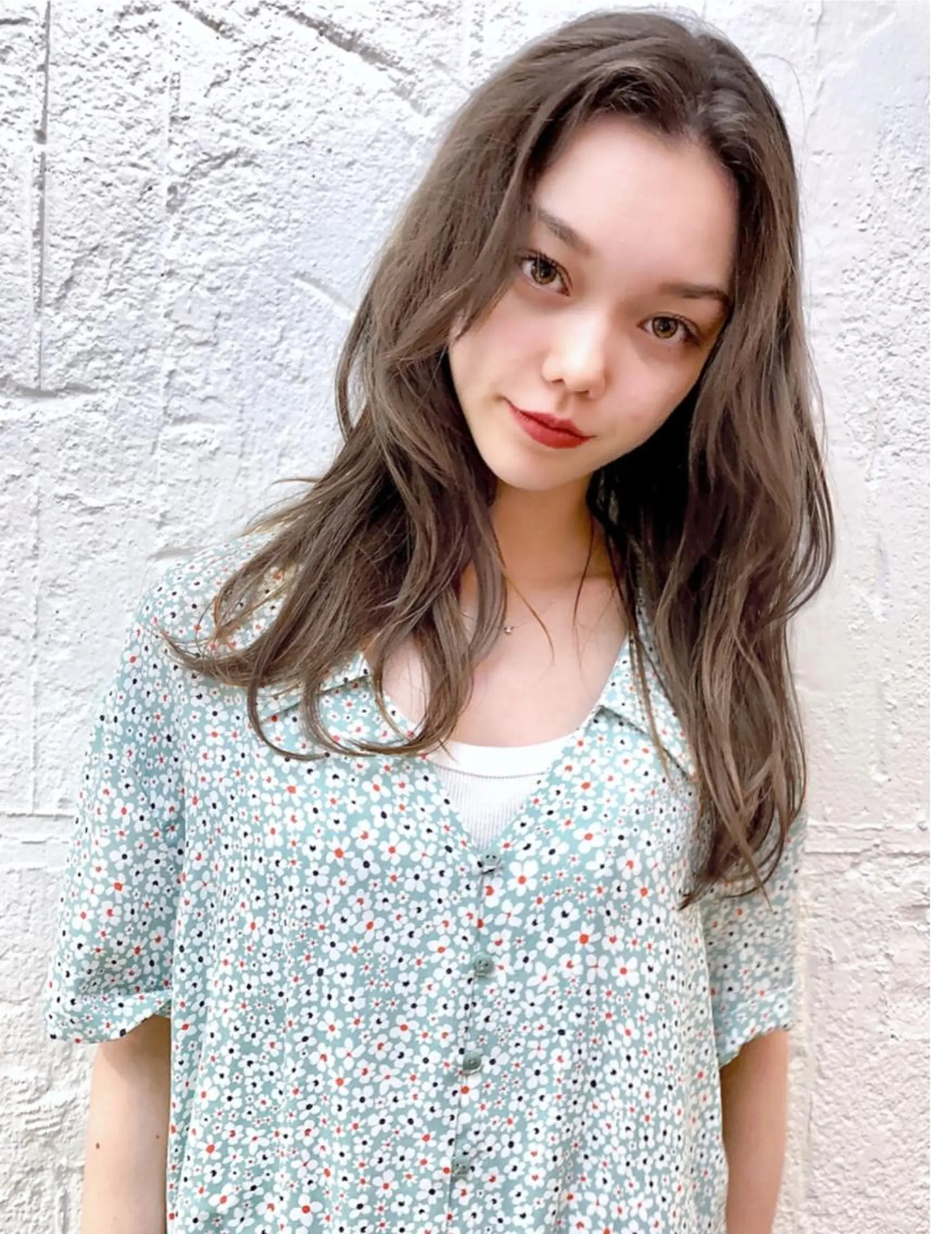 セミロング カット ヘアカラー ichikawa kaitoのヘアスタイル