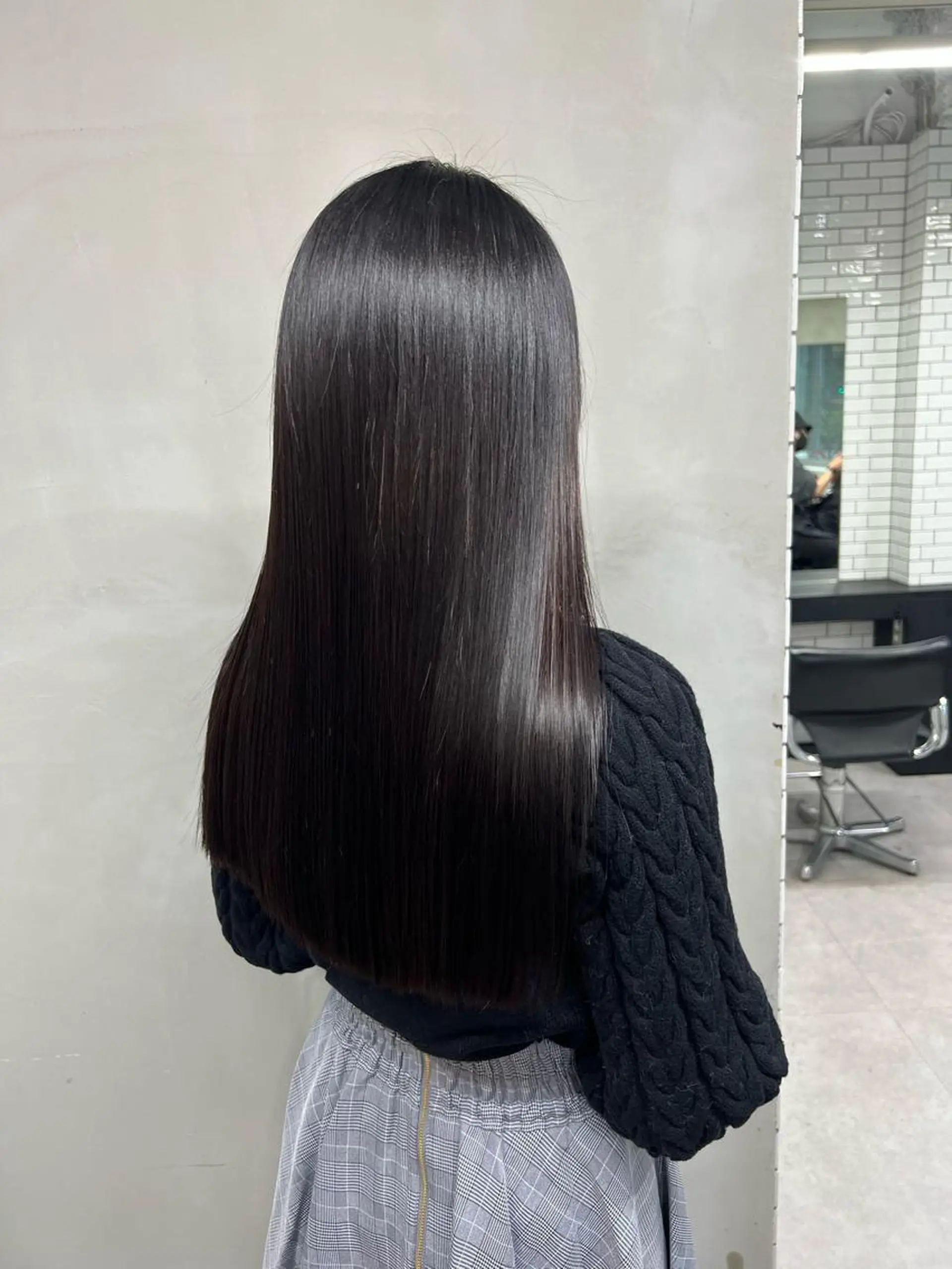 ロング カット トリートメント 🫧レイヤーカット/ 韓国ヘア🫧辻優也のヘアスタイル