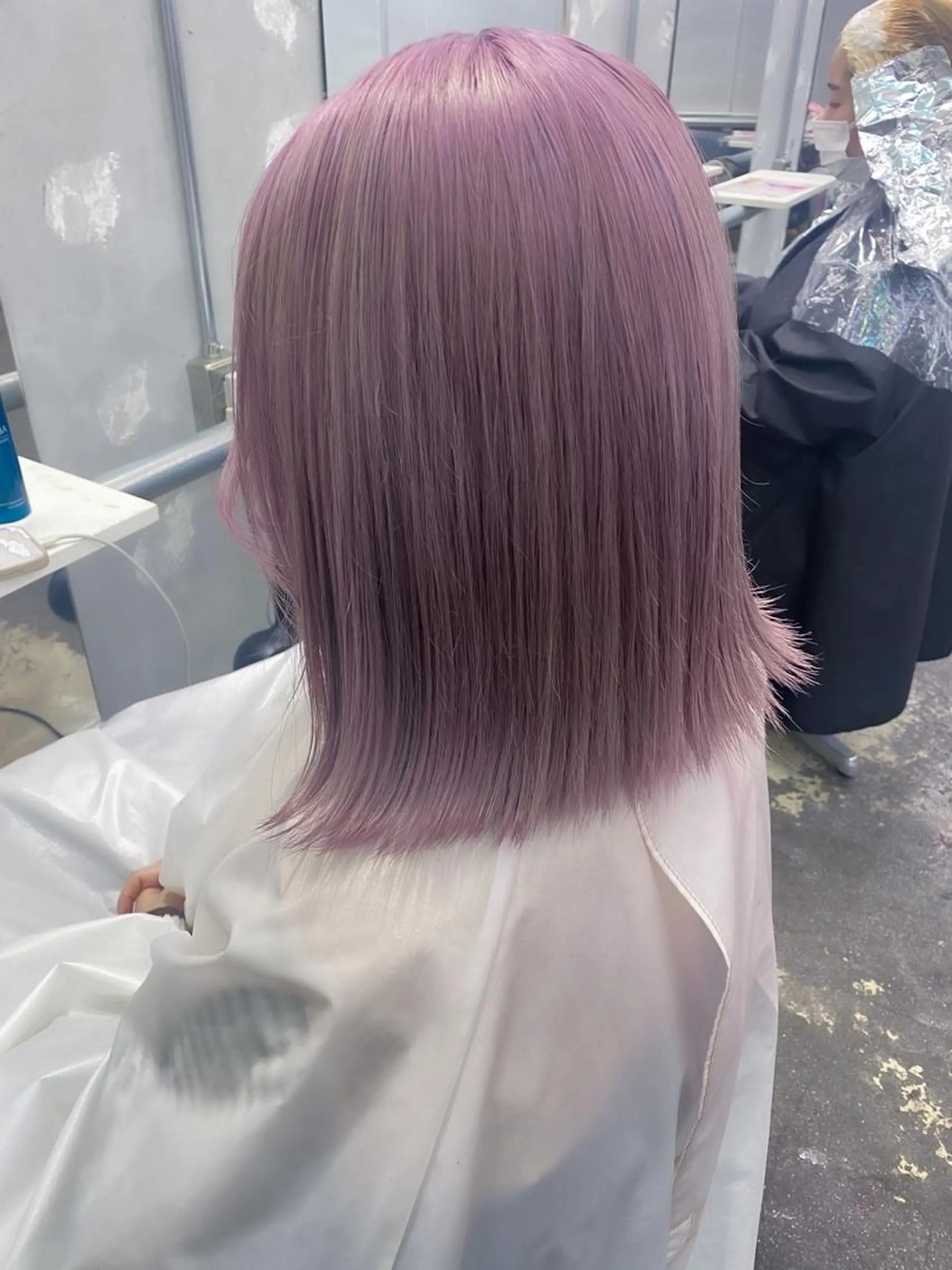 ミディアム カラー ヘアカラー トリートメント ザクザクレイヤー 🍀/ブリーチ/小田のヘアスタイル