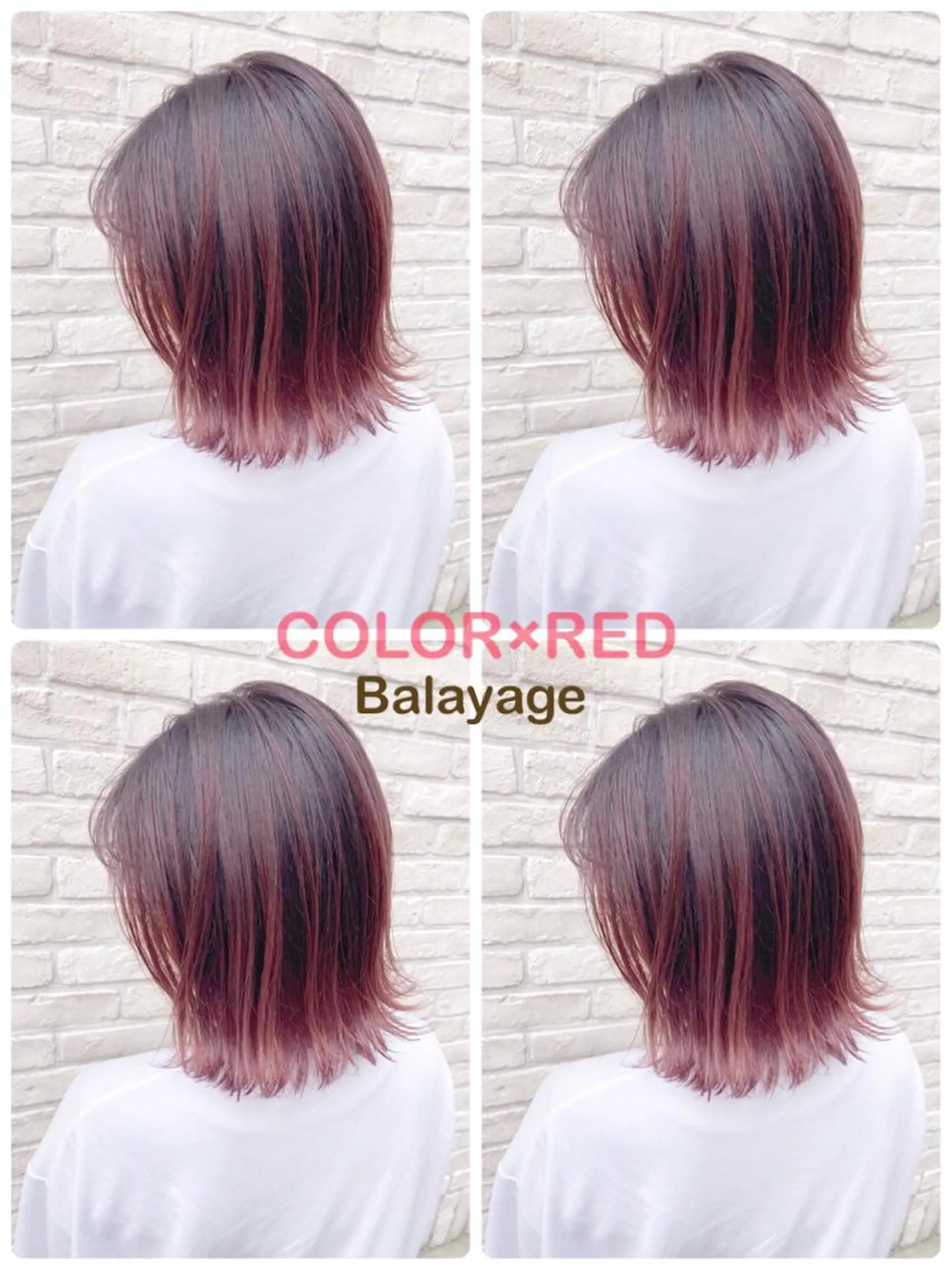 ヘアアレンジ 成人式 あやかショート 白髪ぼかしのヘアスタイル