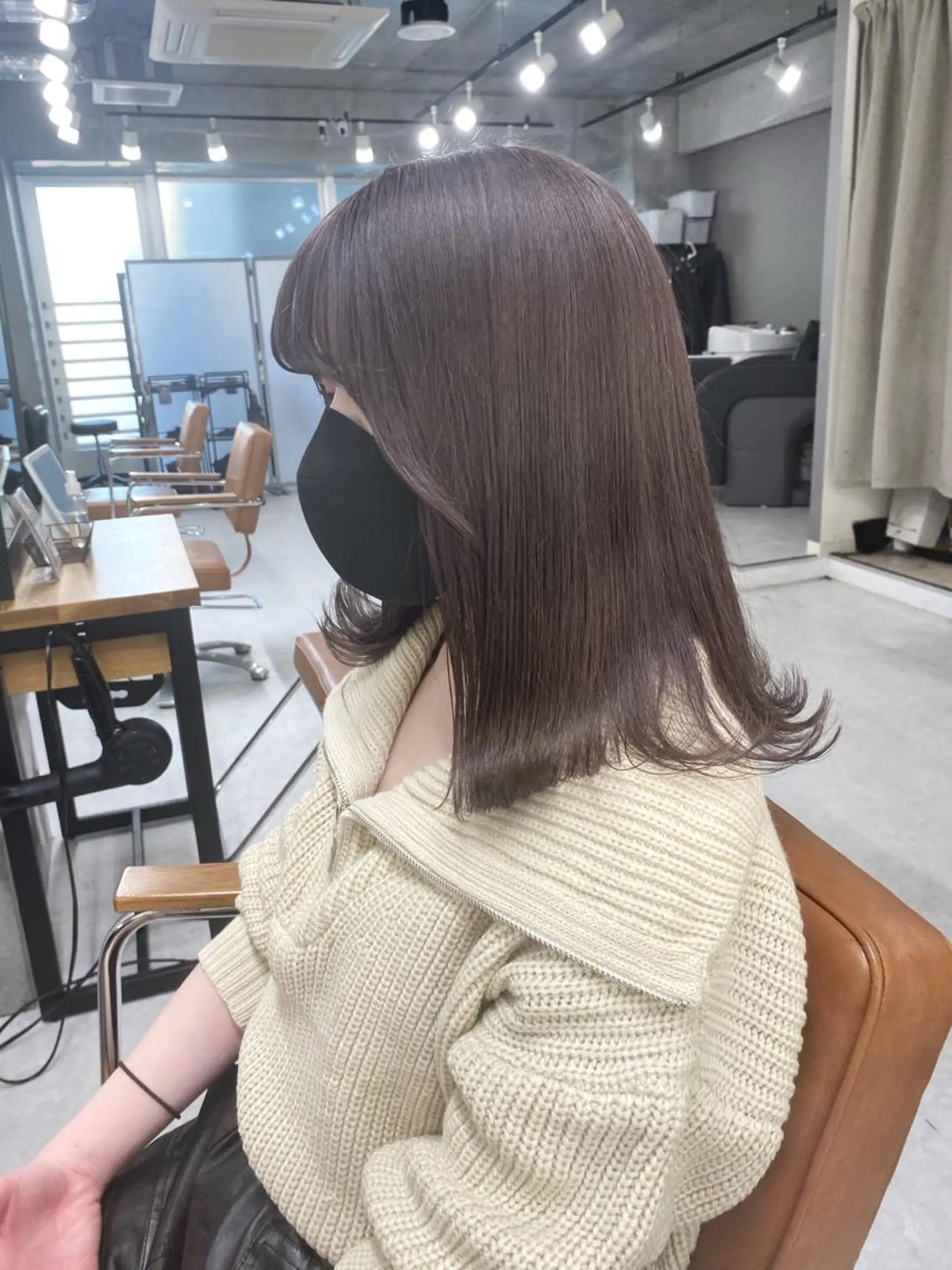 ロング カラー ヘアアレンジ 🌷FUKA🌷 まろやかハイトーンのヘアスタイル