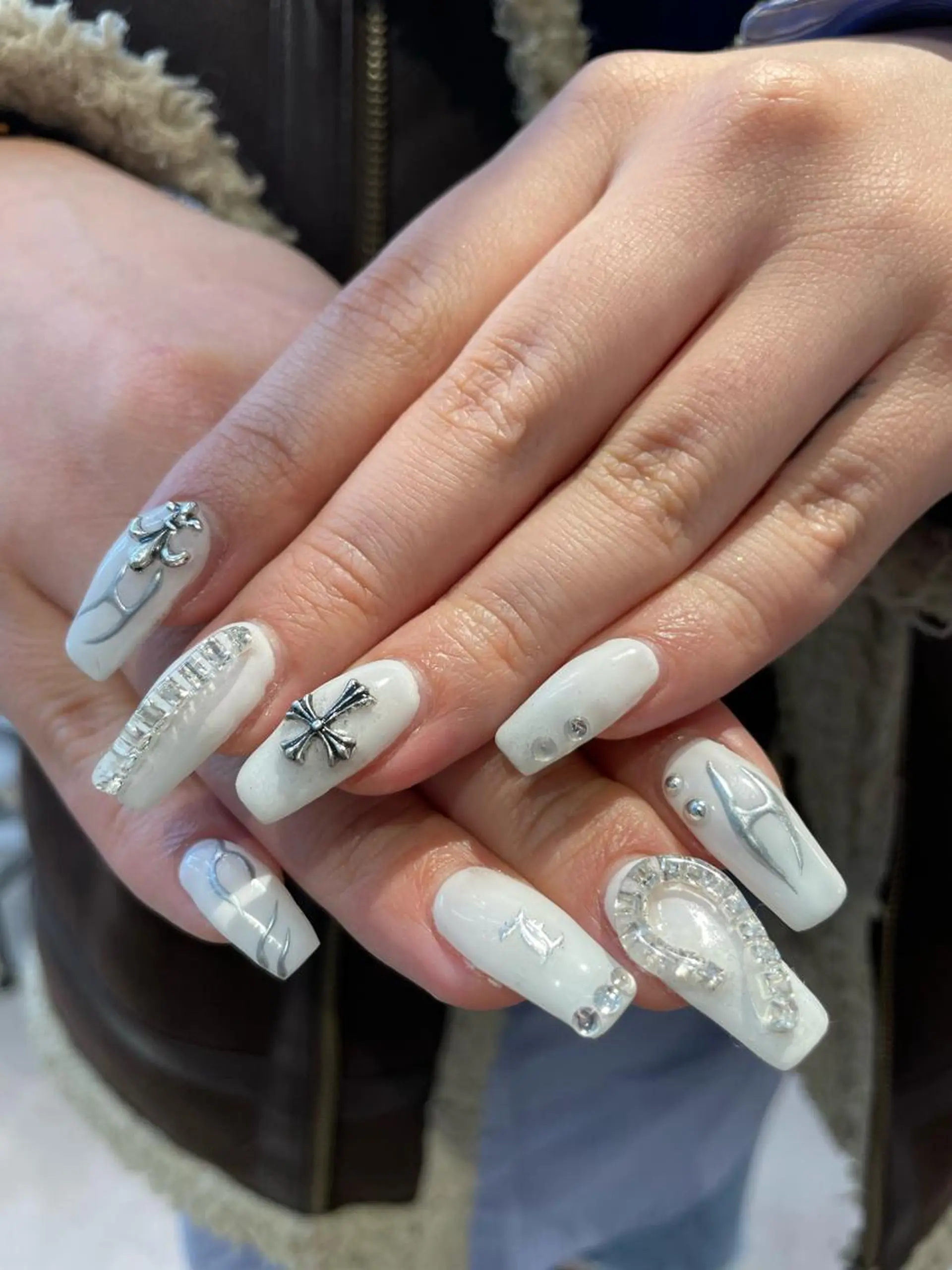 ネイル ジェルネイル パラジェル スカルプネイル ハンドネイル hair&nail ☯️アイリ☯️のネイルデザイン