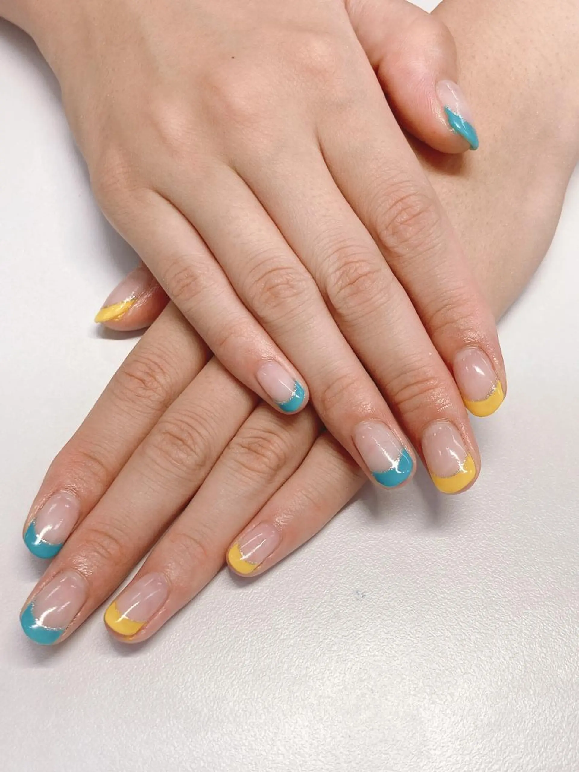 ネイル フレンチネイル 菊地 春菜のネイルデザイン