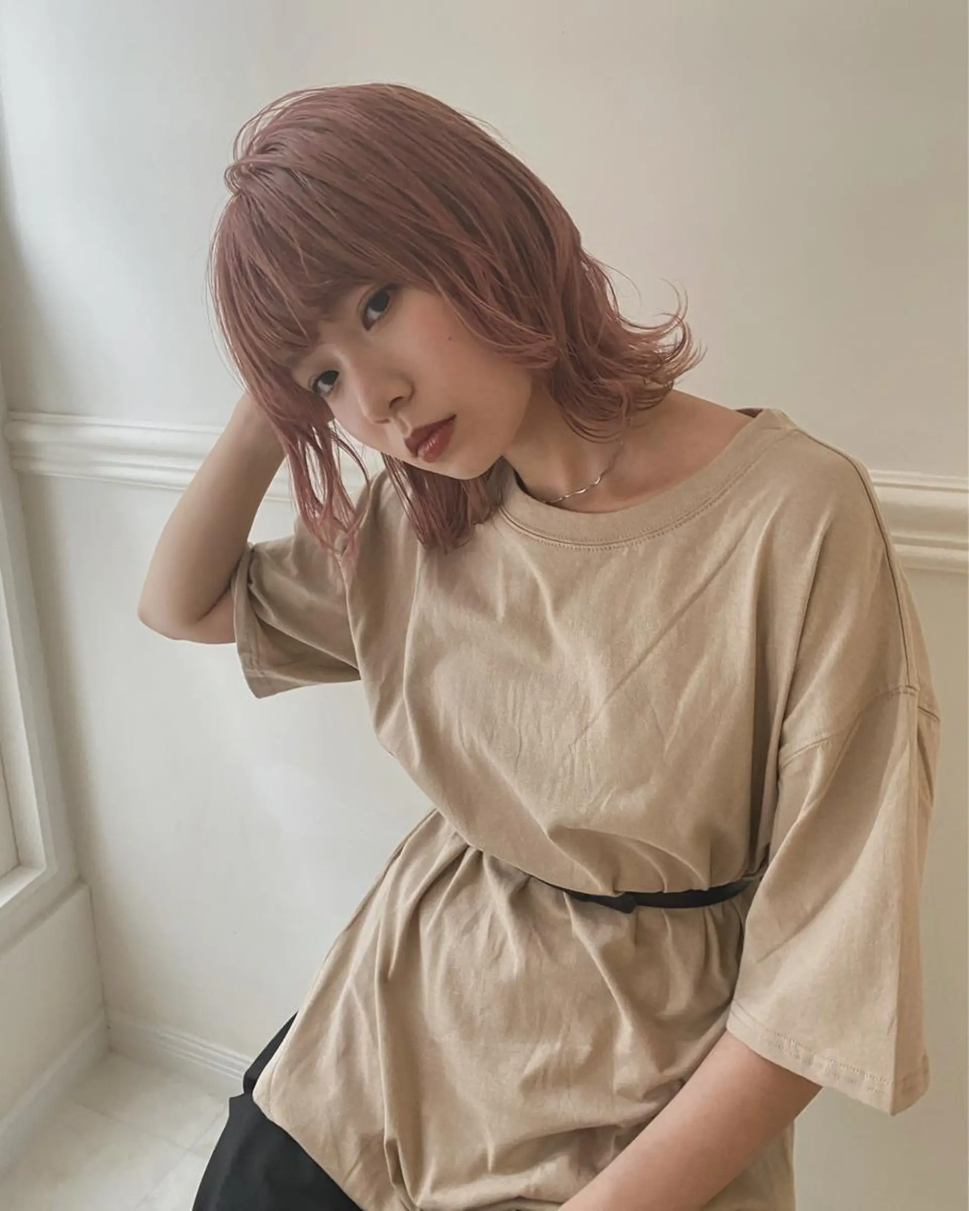 ミディアム putri店長 和田鈴采のヘアスタイル