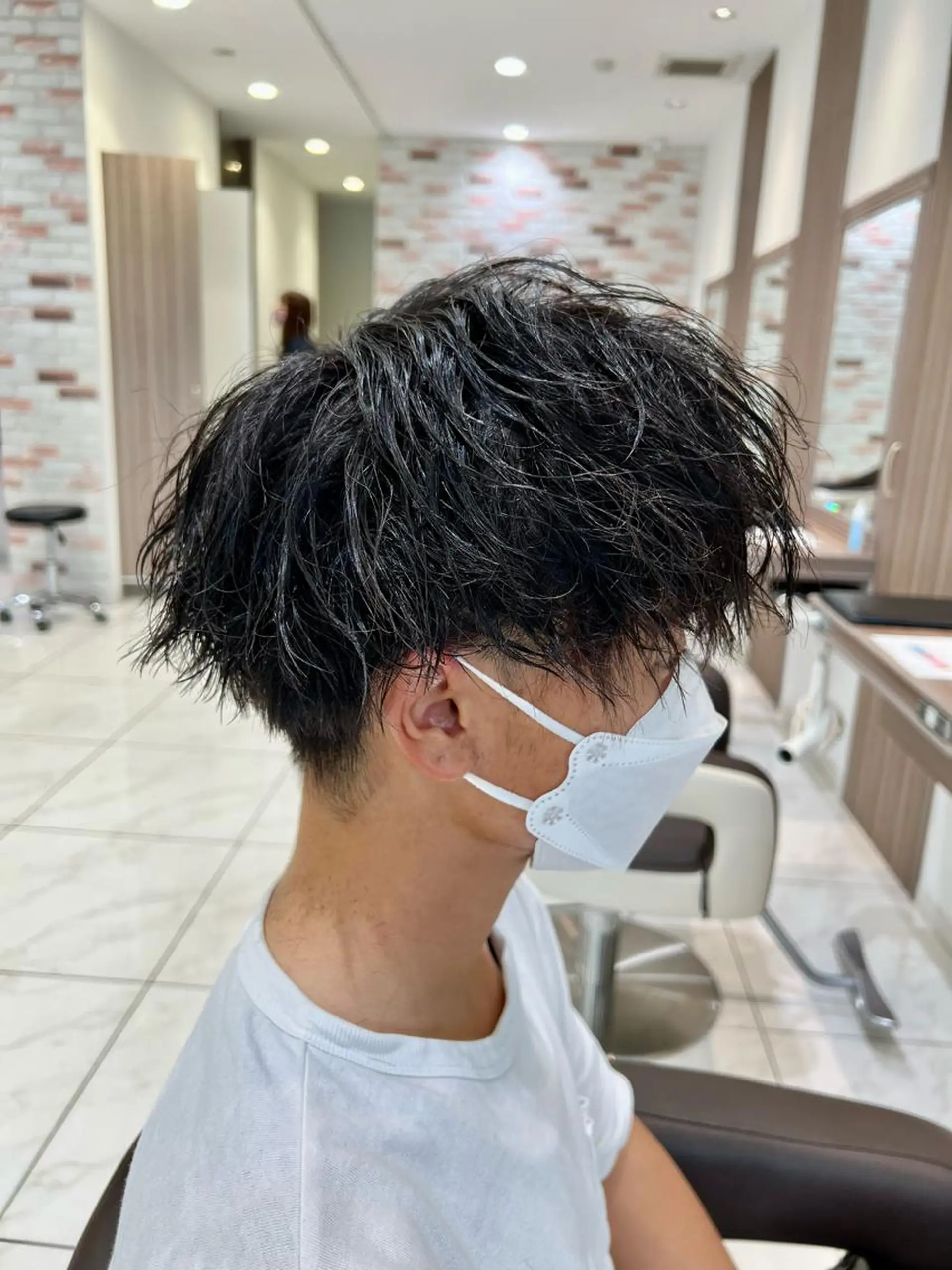 メンズ カット パーマ メンズ似合わせ特化/ 縮毛矯正/佐野友尉のヘアスタイル