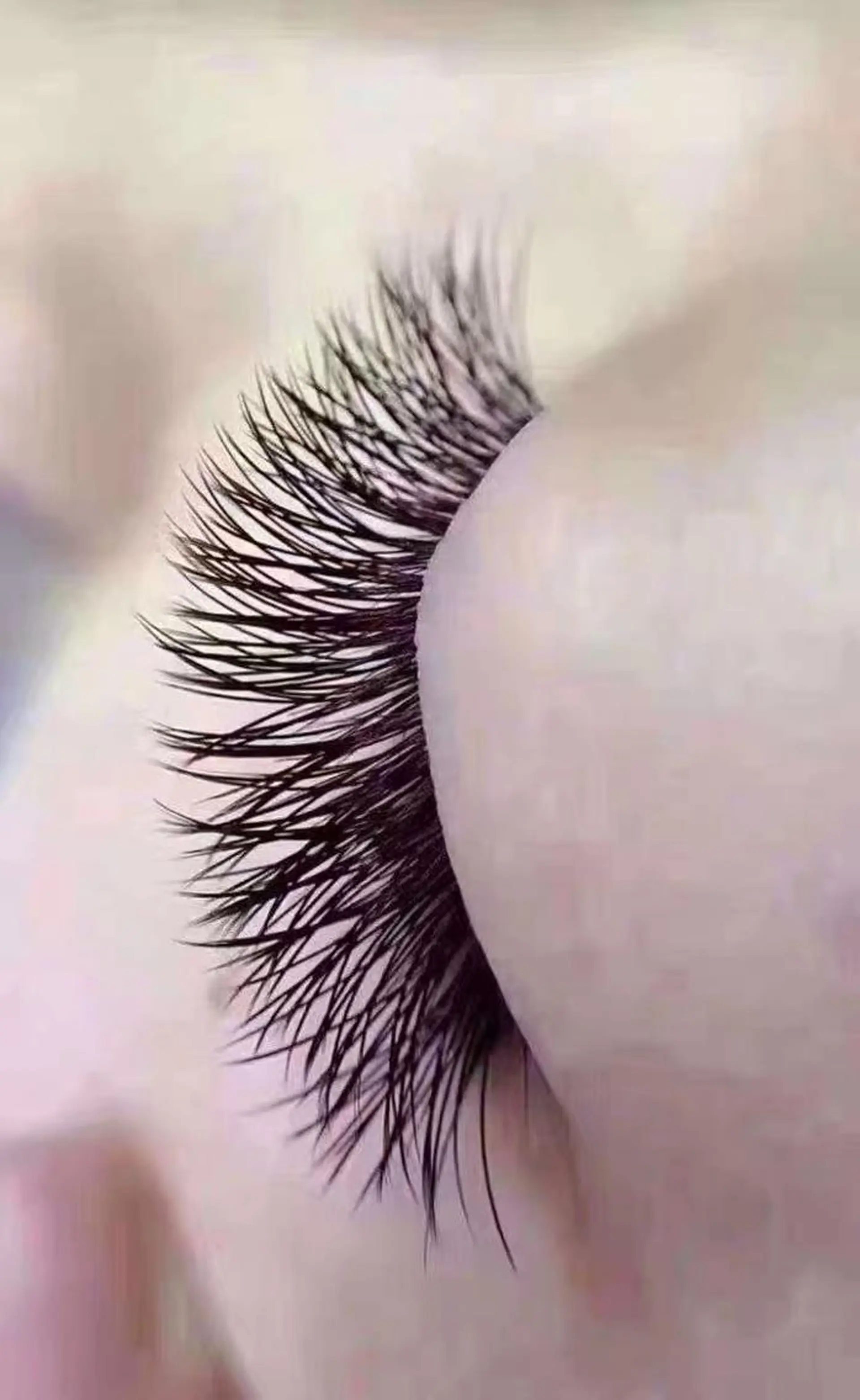 マツエク・マツパ フラットラッシュ Cute beauty2のマツエク・マツパデザイン