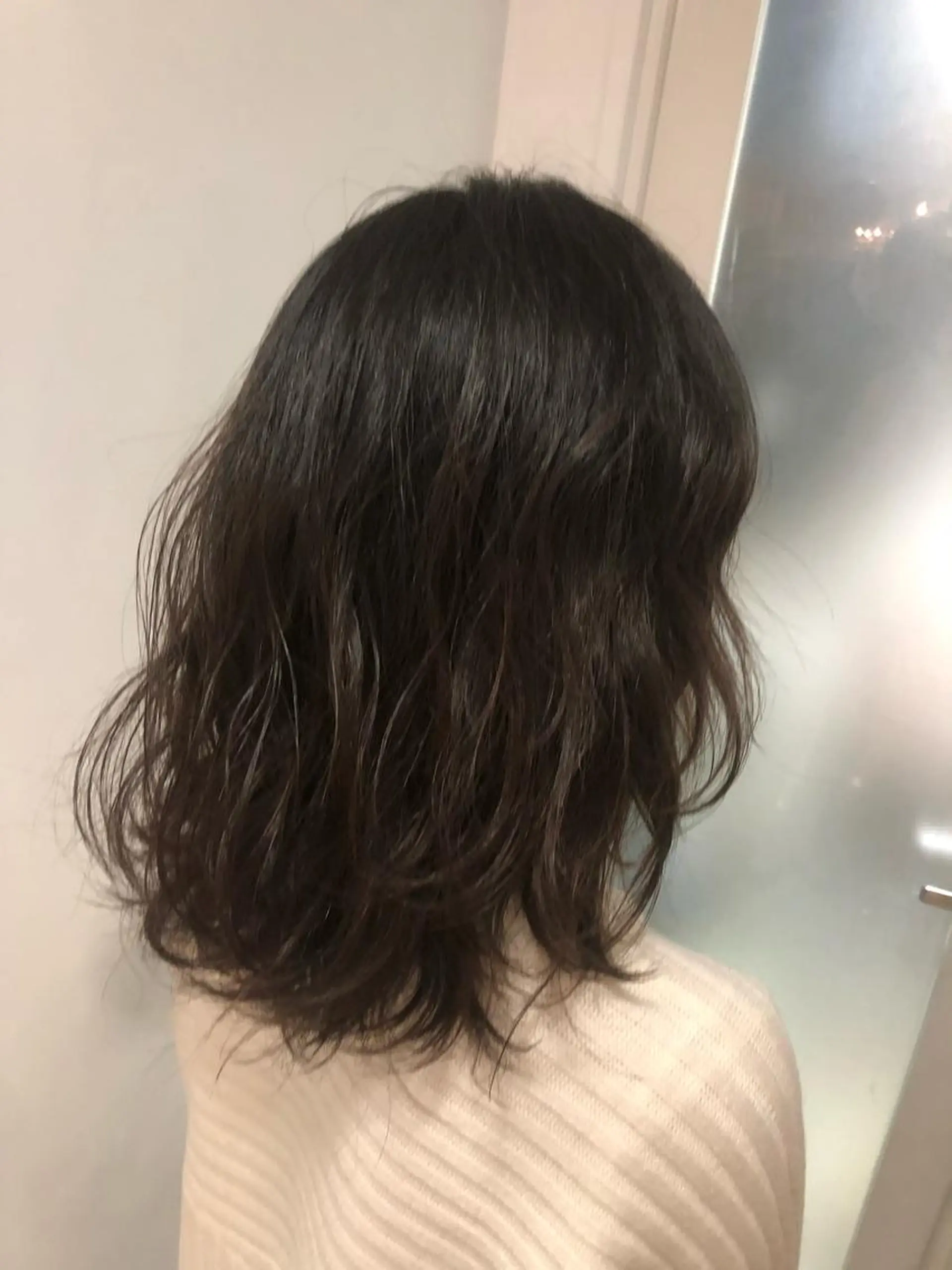 ミディアム 藤田 遼のヘアスタイル