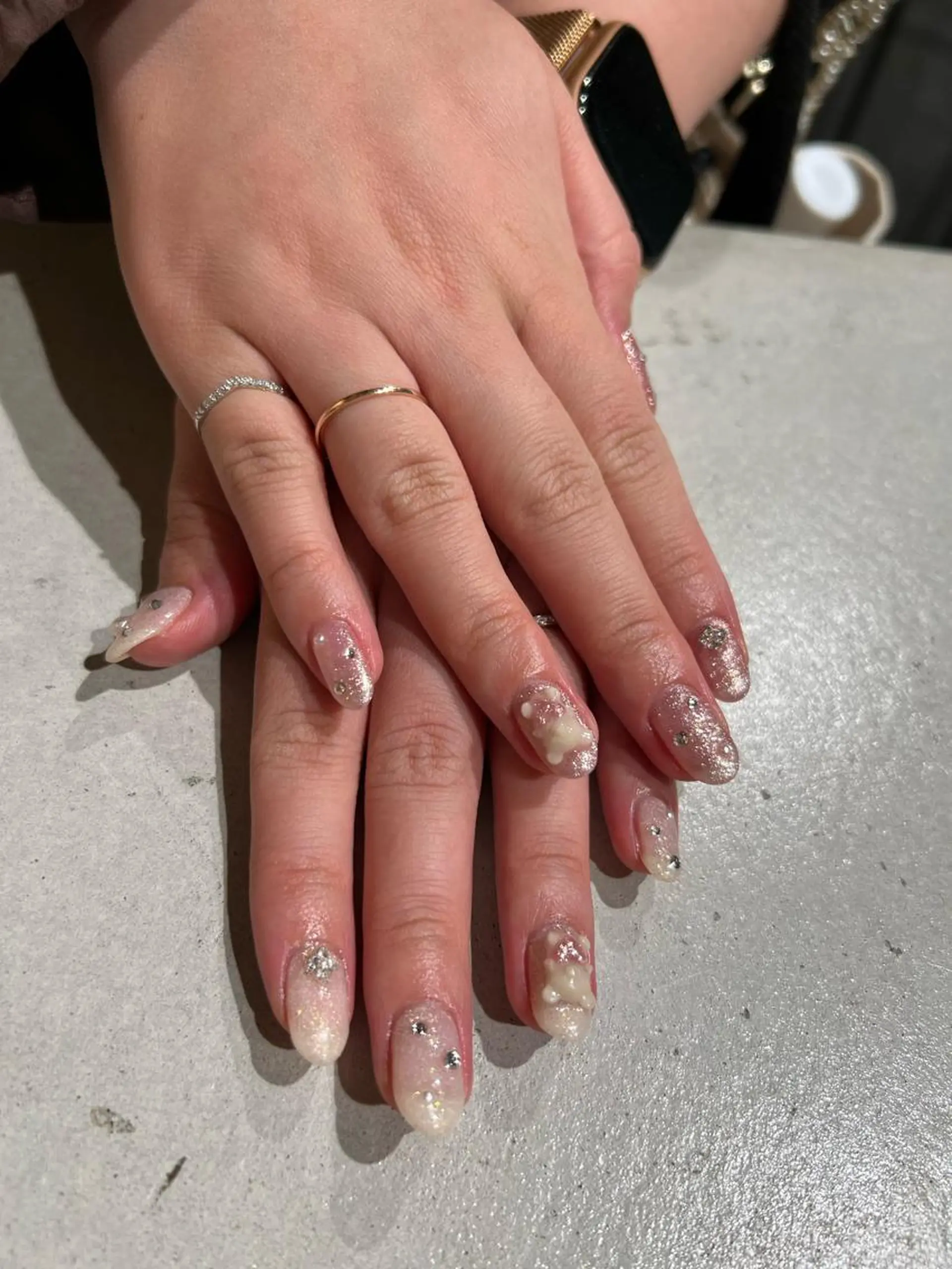 ネイル ハンドネイル zir  nail 🕊️💗RIOのネイルデザイン
