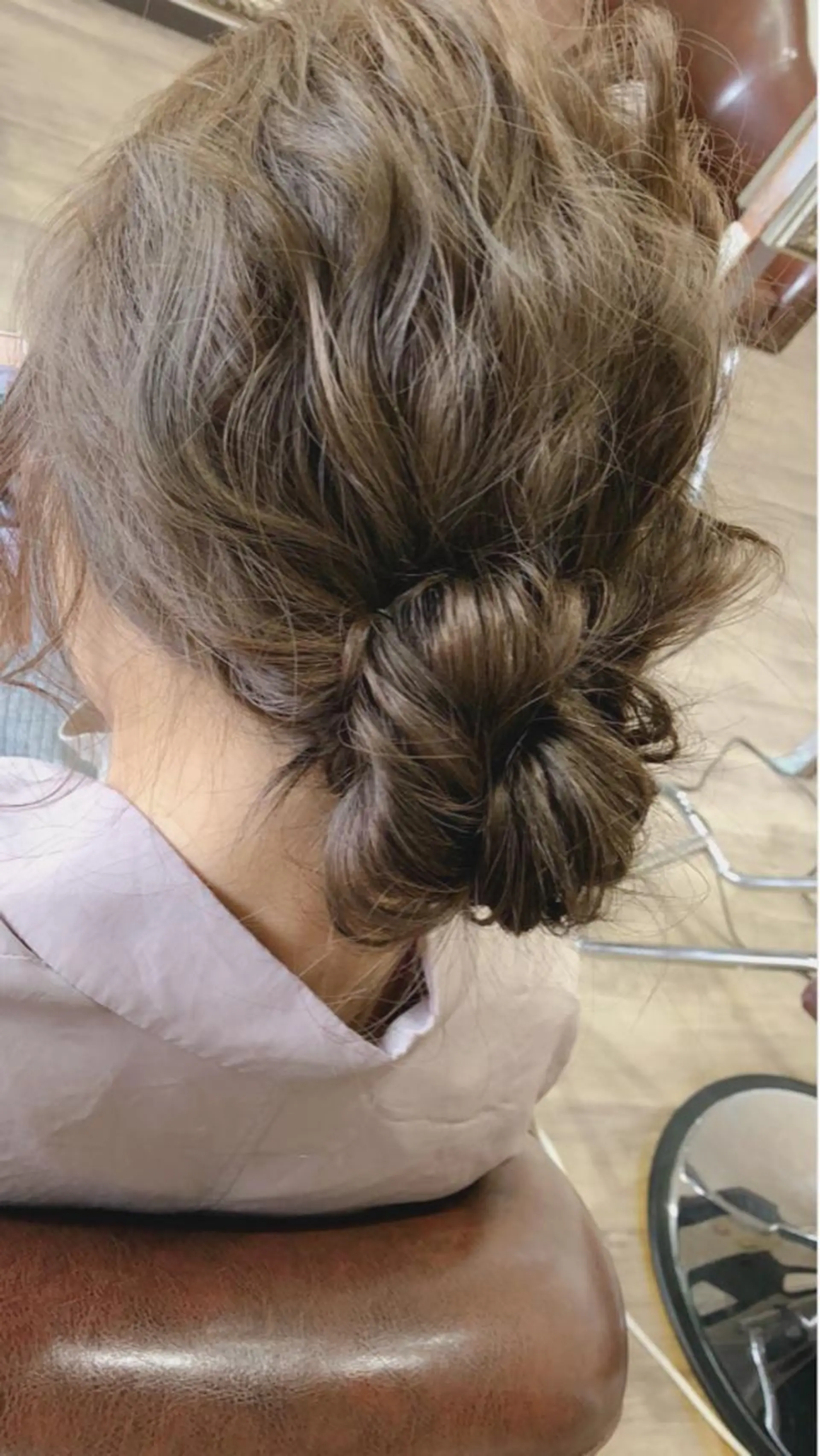 セミロング ヘアアレンジ jolie amieのヘアスタイル