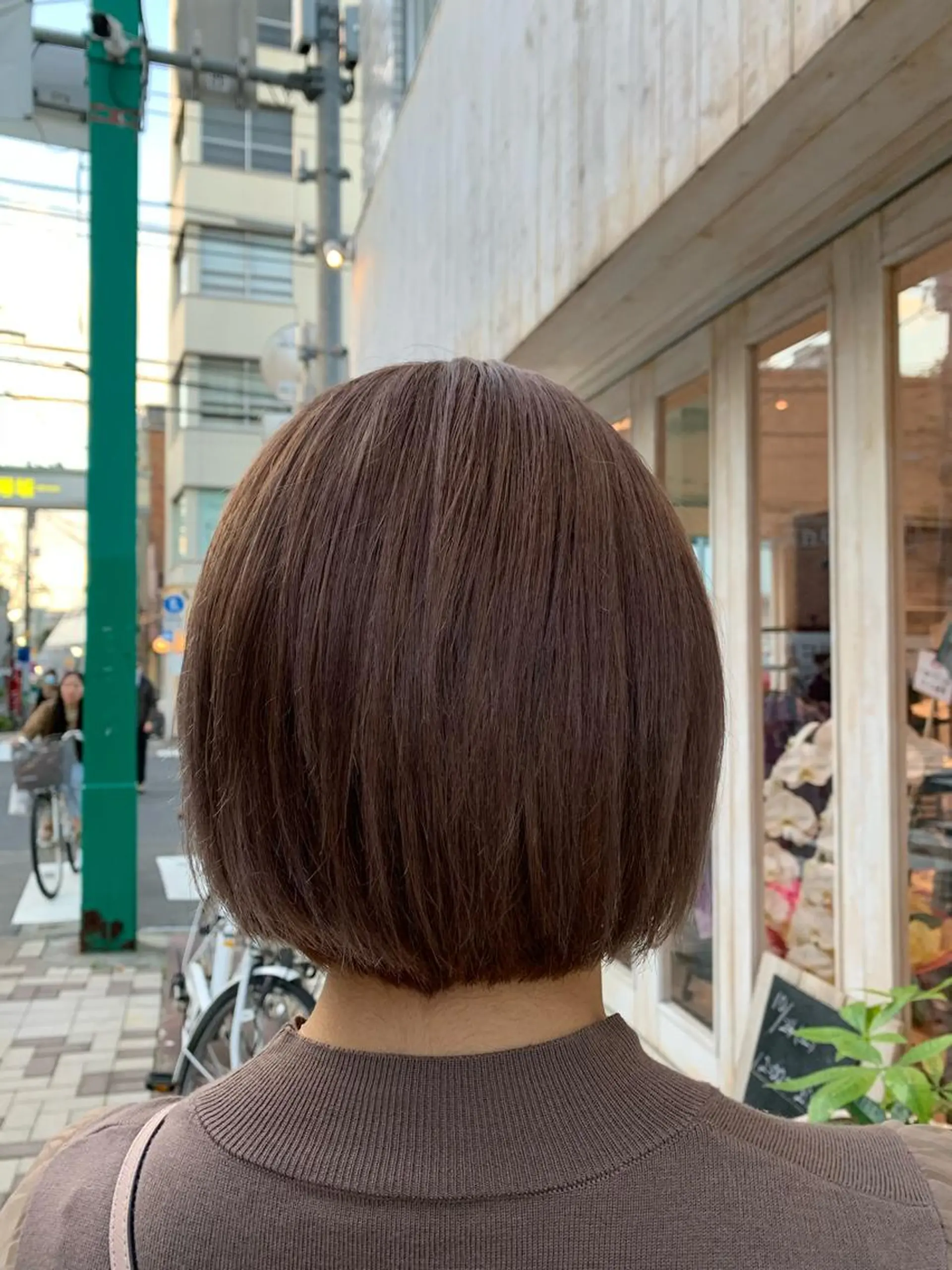 ミディアム カラー ヘアアレンジ メンズ ネイル カット ヘアカラー トリートメント Sia中野新橋 『JUNYA』のヘアスタイル