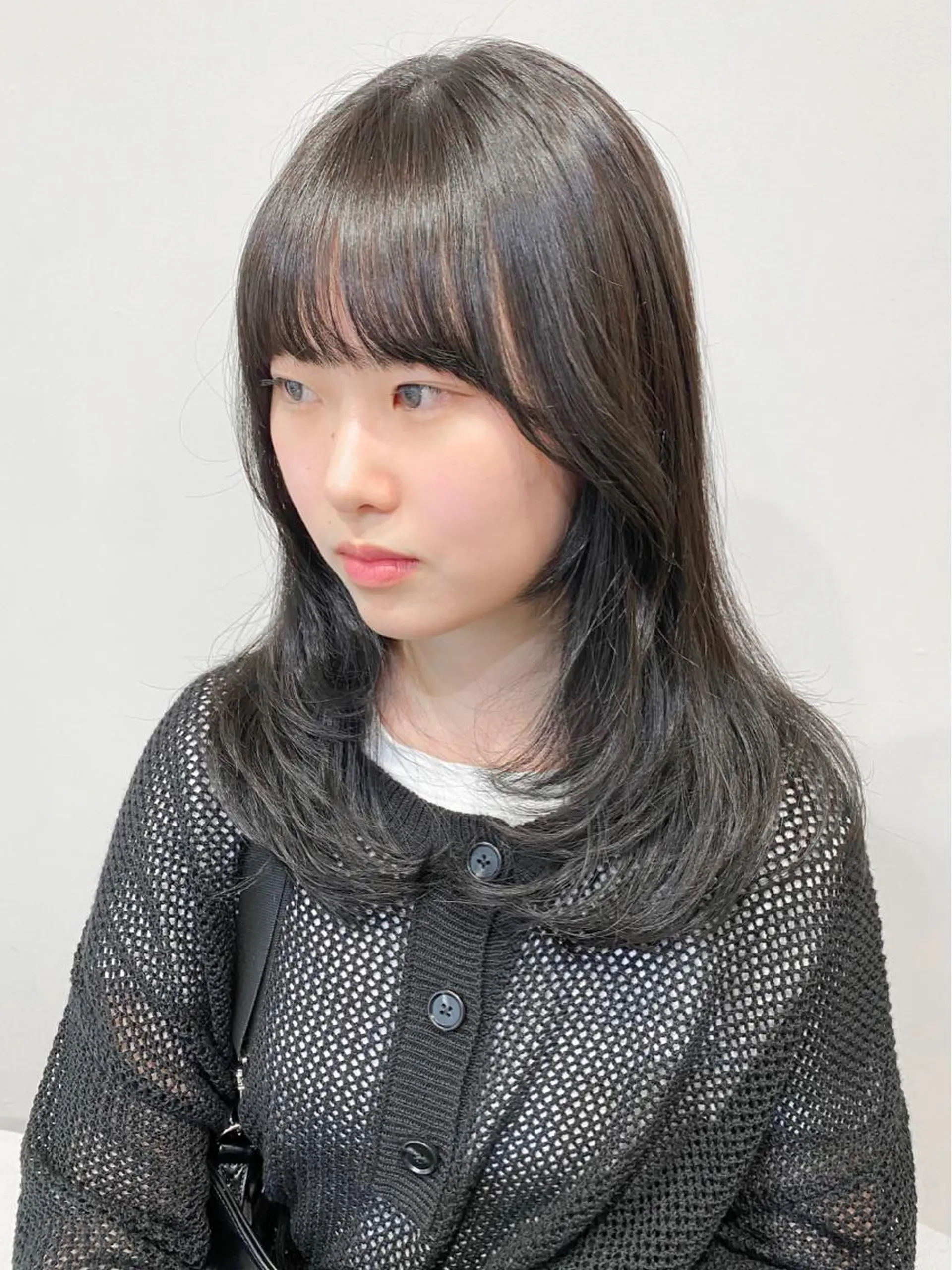 セミロング カラー カット ヘアカラー トリートメント kohana 🎀韓国ヘア🎀🤍のヘアスタイル