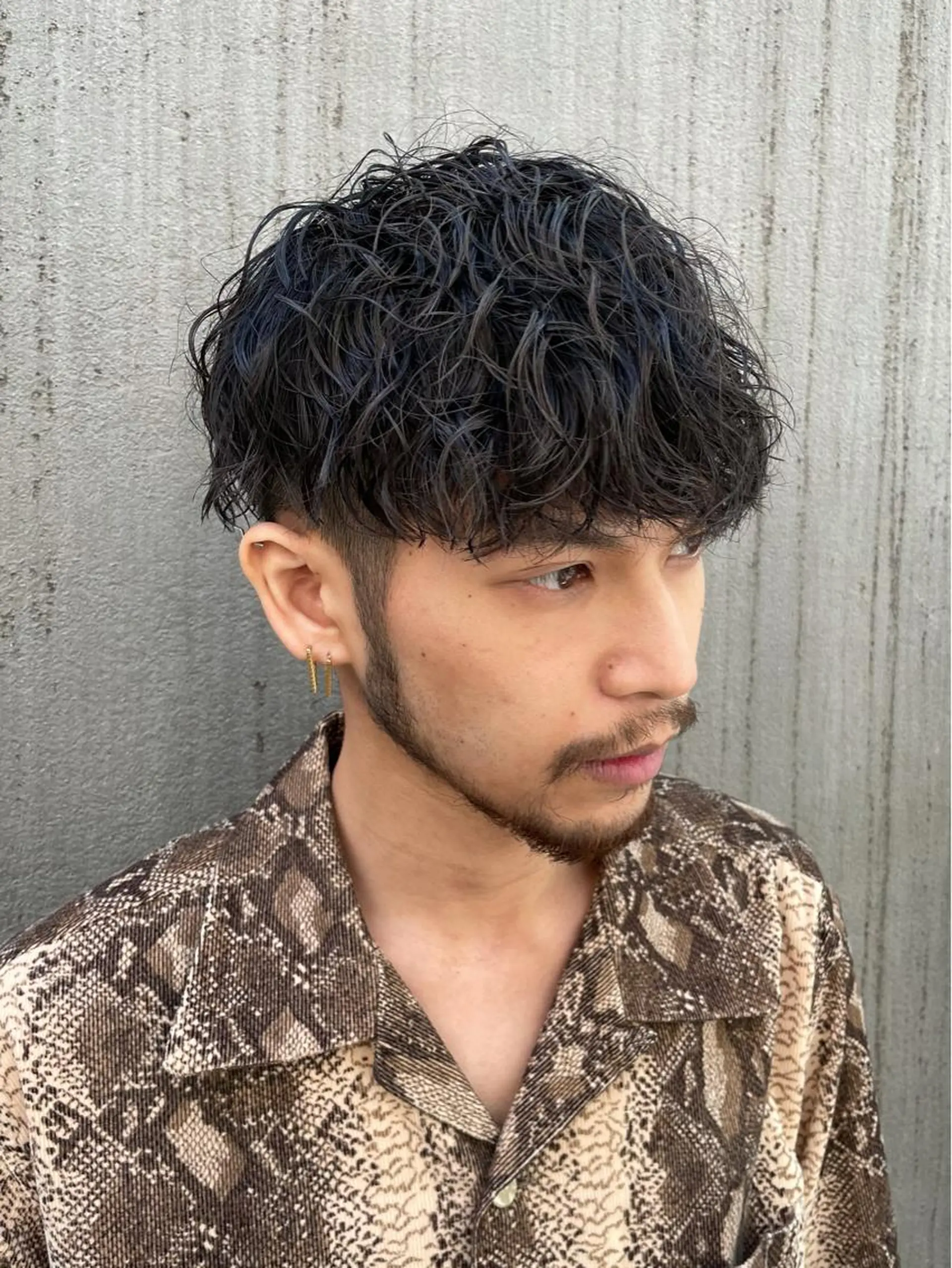 ショート パーマ メンズ fifth 山中達也のヘアスタイル