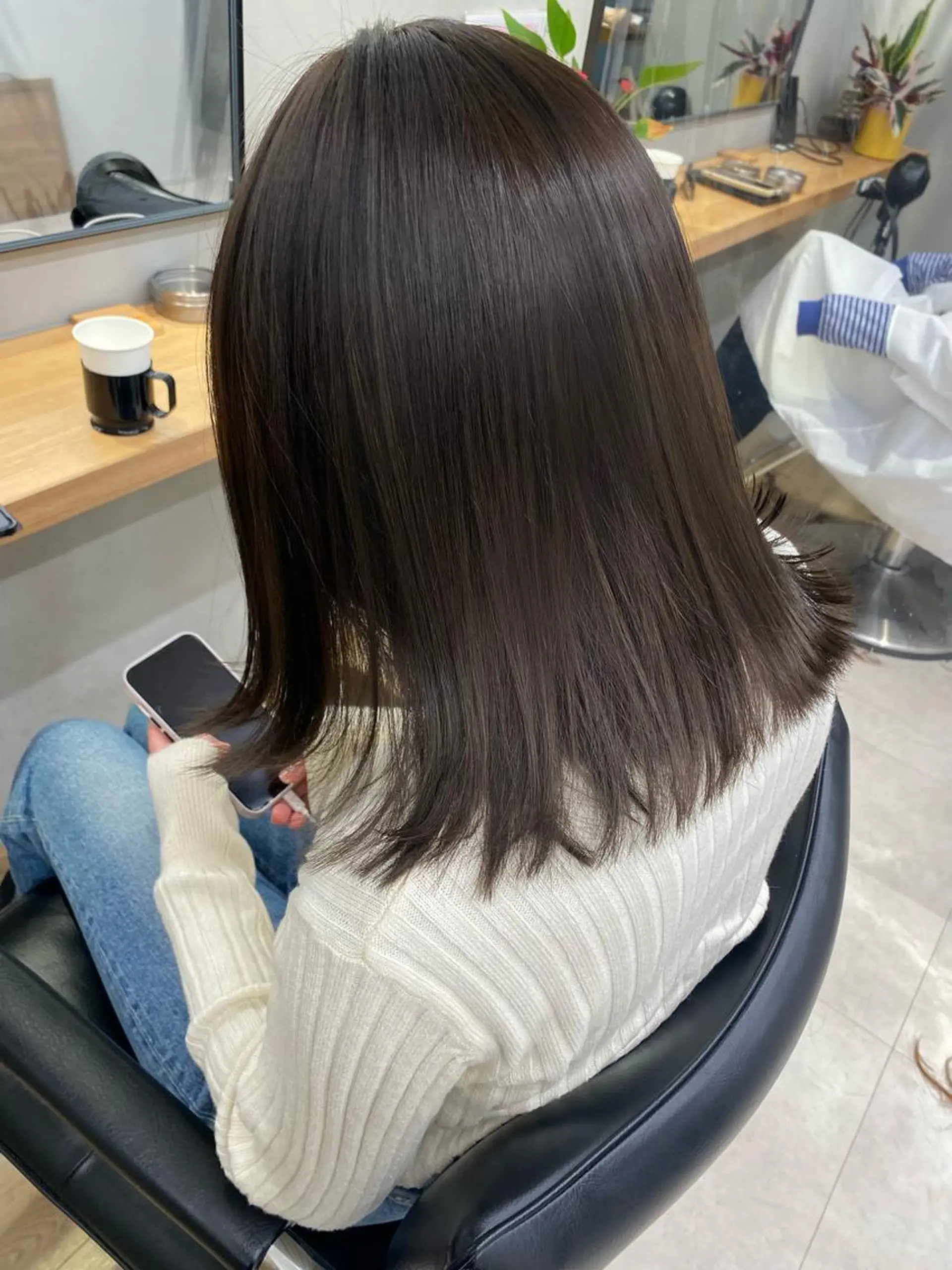 ミディアム カラー noa/ 渋谷のヘアスタイル