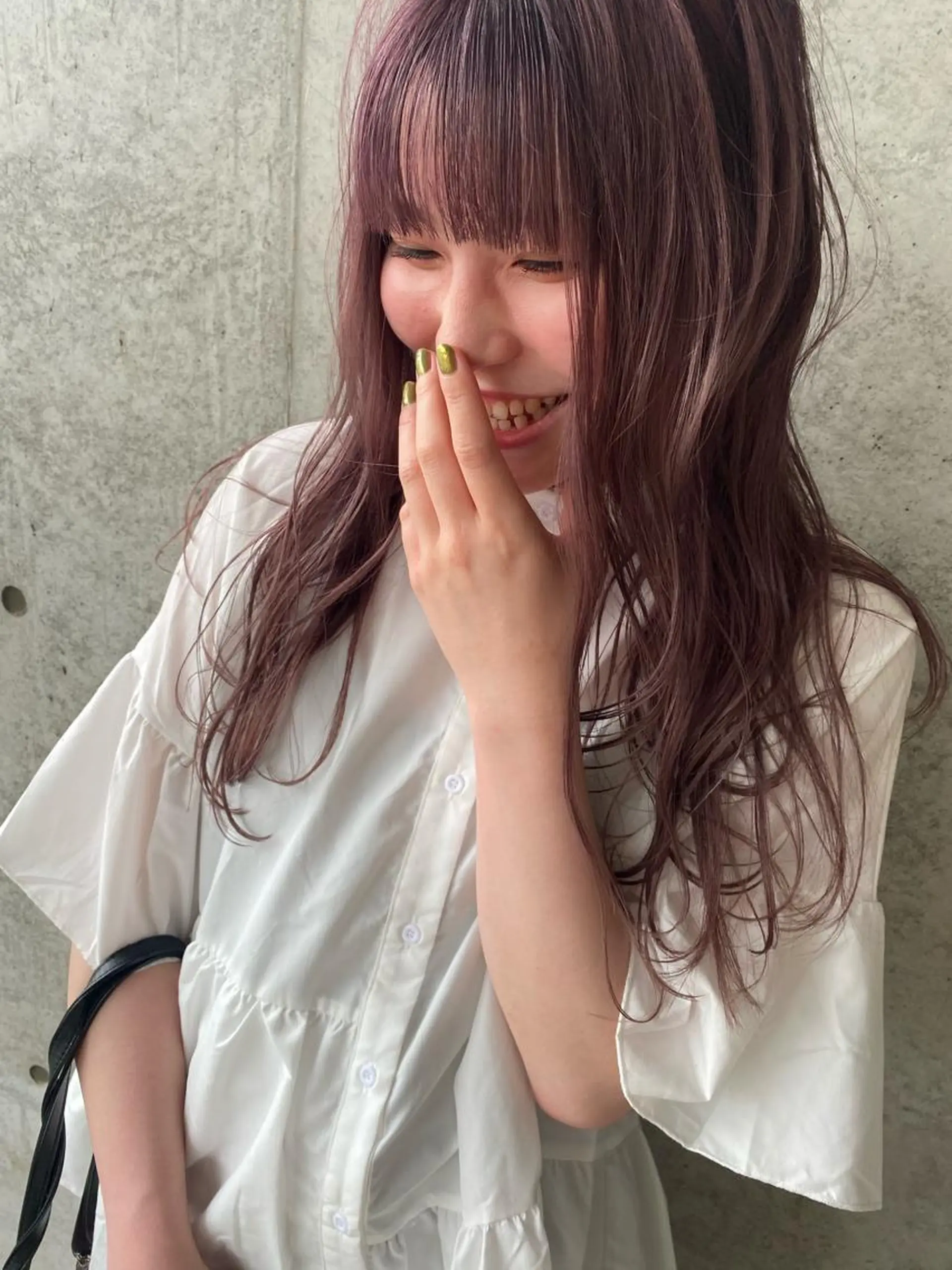 ロング イタヤ マイカのヘアスタイル