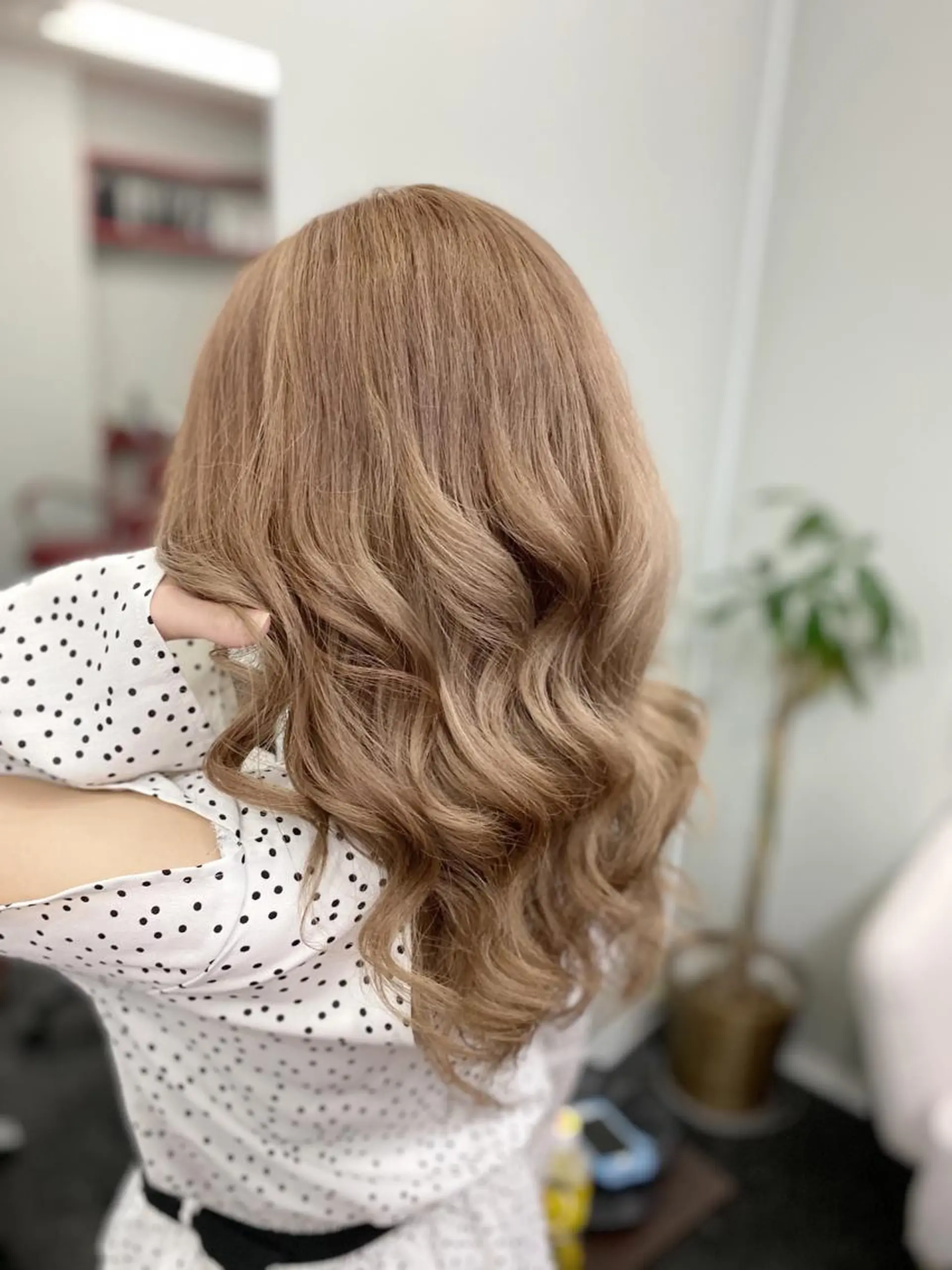 セミロング カラー メンズ 🧡可愛い色落ち🧡 ハイトーン特化🧡のヘアスタイル