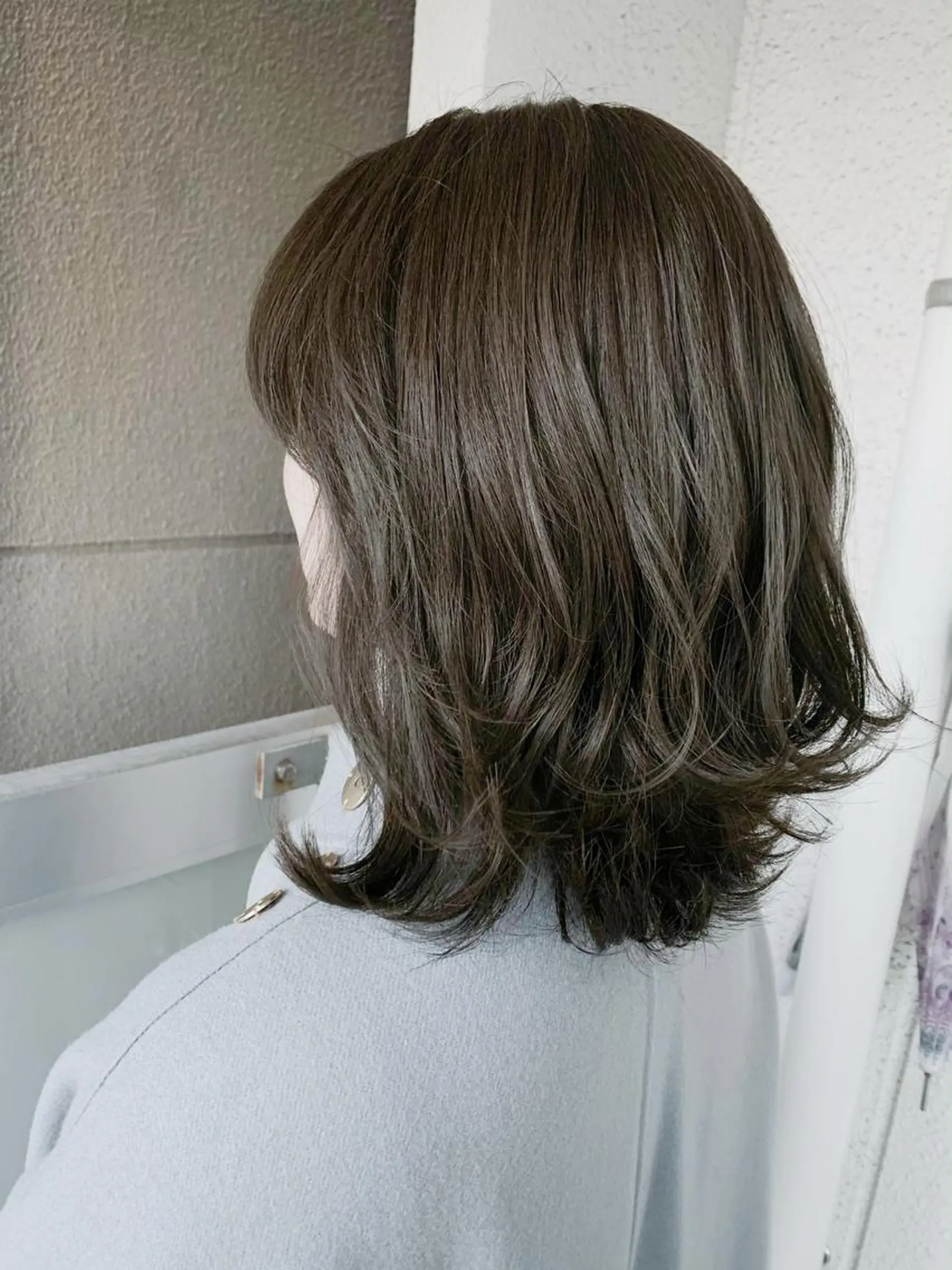 ミディアム カラー カット ヘアカラー 古田 昂也のヘアスタイル