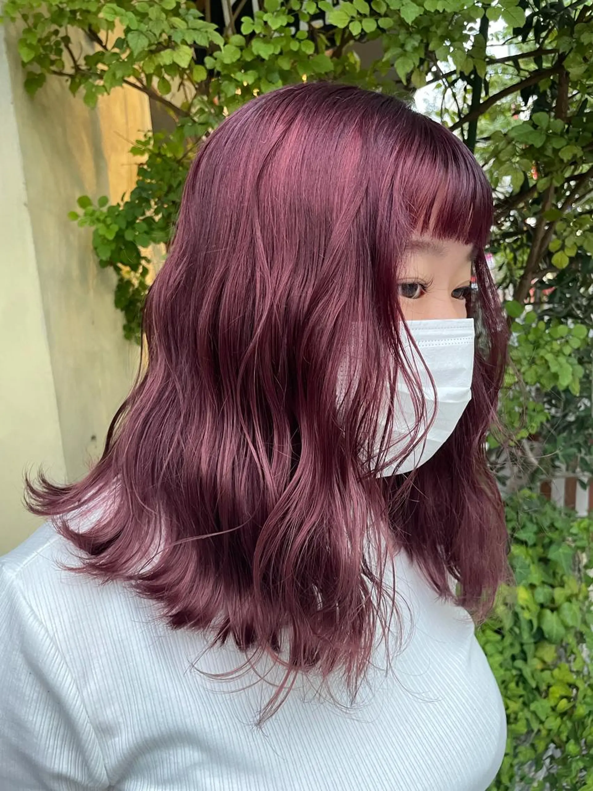 セミロング カラー カシス ピンクカラー 個性派ネイル 🌼 ハルカ ♡の眉毛・アイブロウイメージ