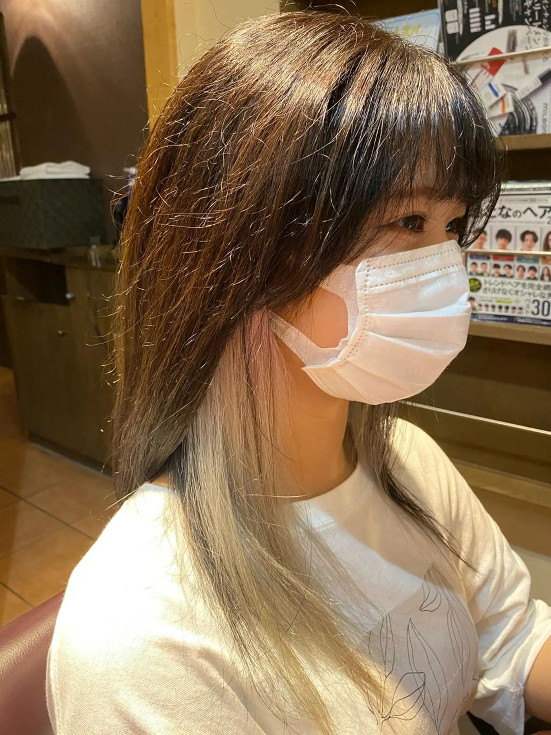 ロング カラー パーマ ヘアアレンジ メンズ キッズ ネイル マツエク・マツパ 🌈髪質改善・美髪矯 正・平野瀬乃🌈のヘアスタイル