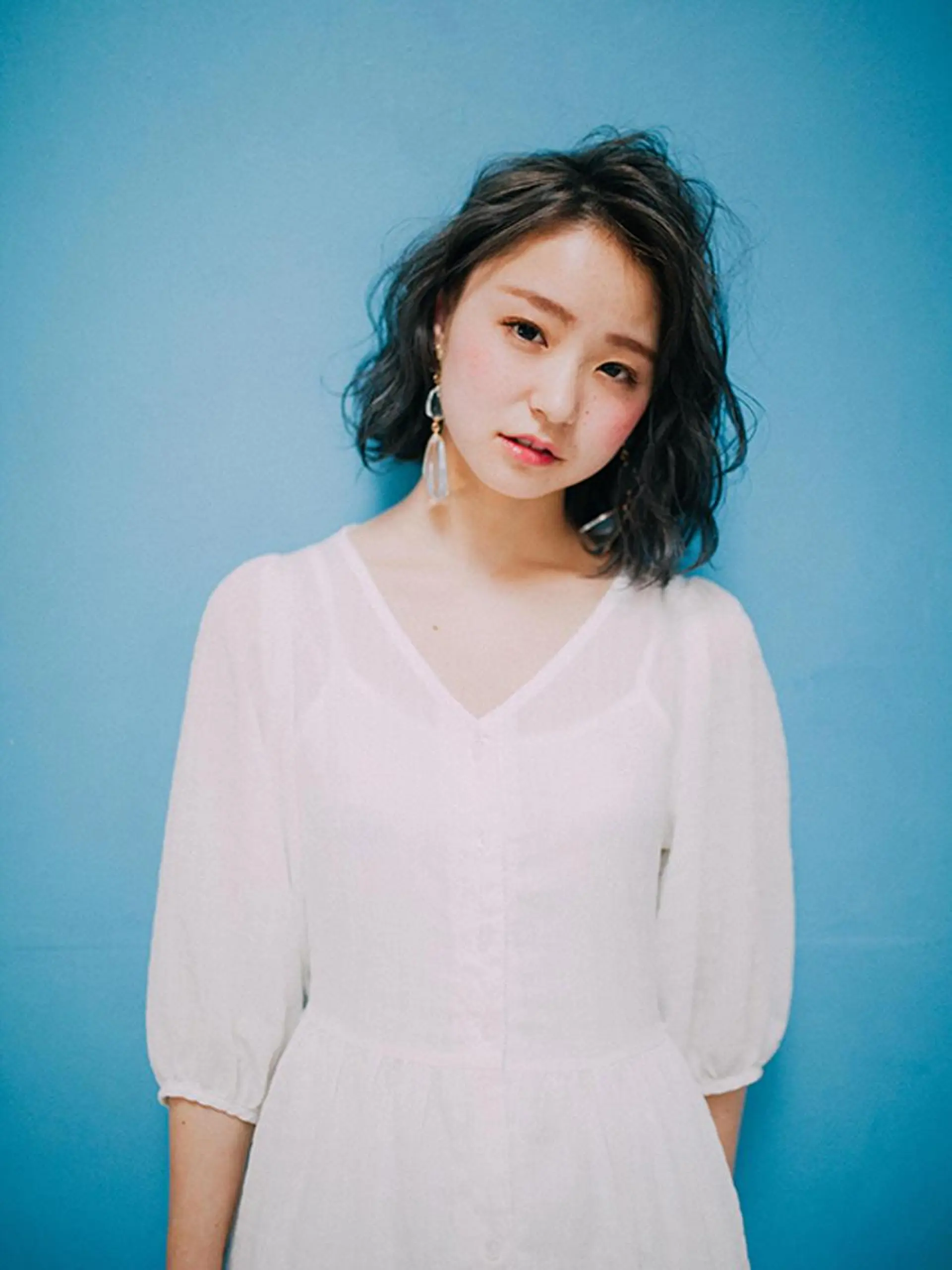 ショート ボブ 伸ばしかけ 福島 浩司のヘアスタイル