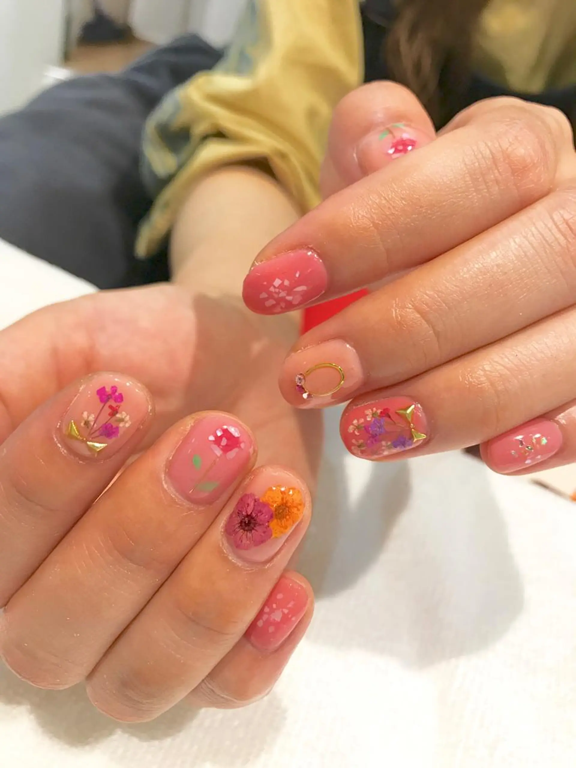 ネイル フラワーネイル NARUMI HYODOのネイルデザイン