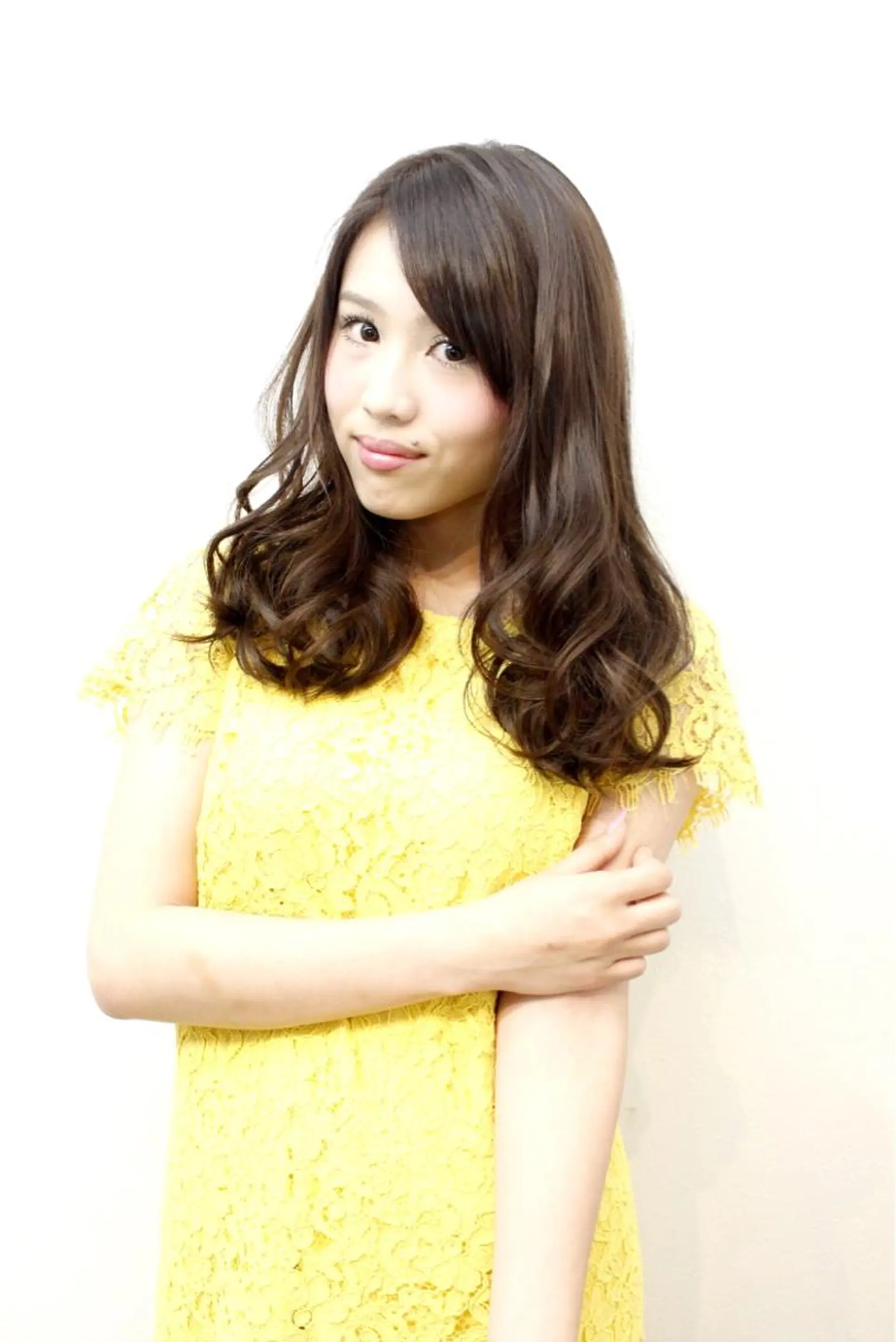 セミロング ロング hairsalon Linkのヘアスタイル