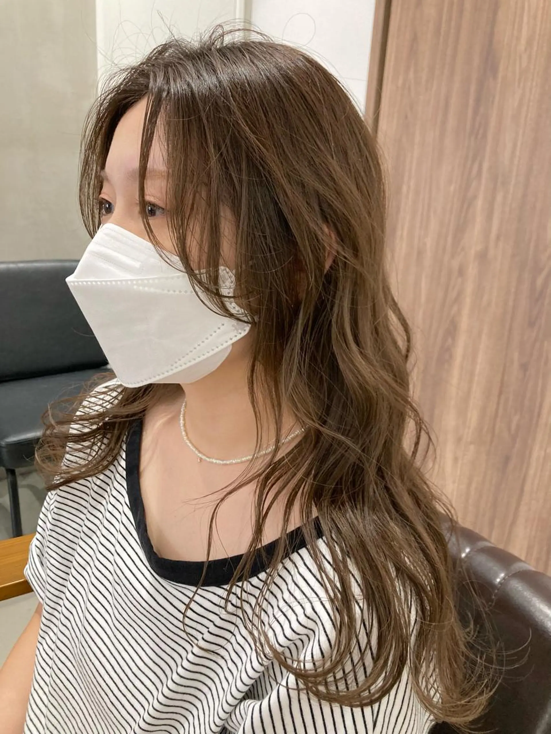 ロング カット ヘアカラー Larry🌼中下 美香のヘアスタイル