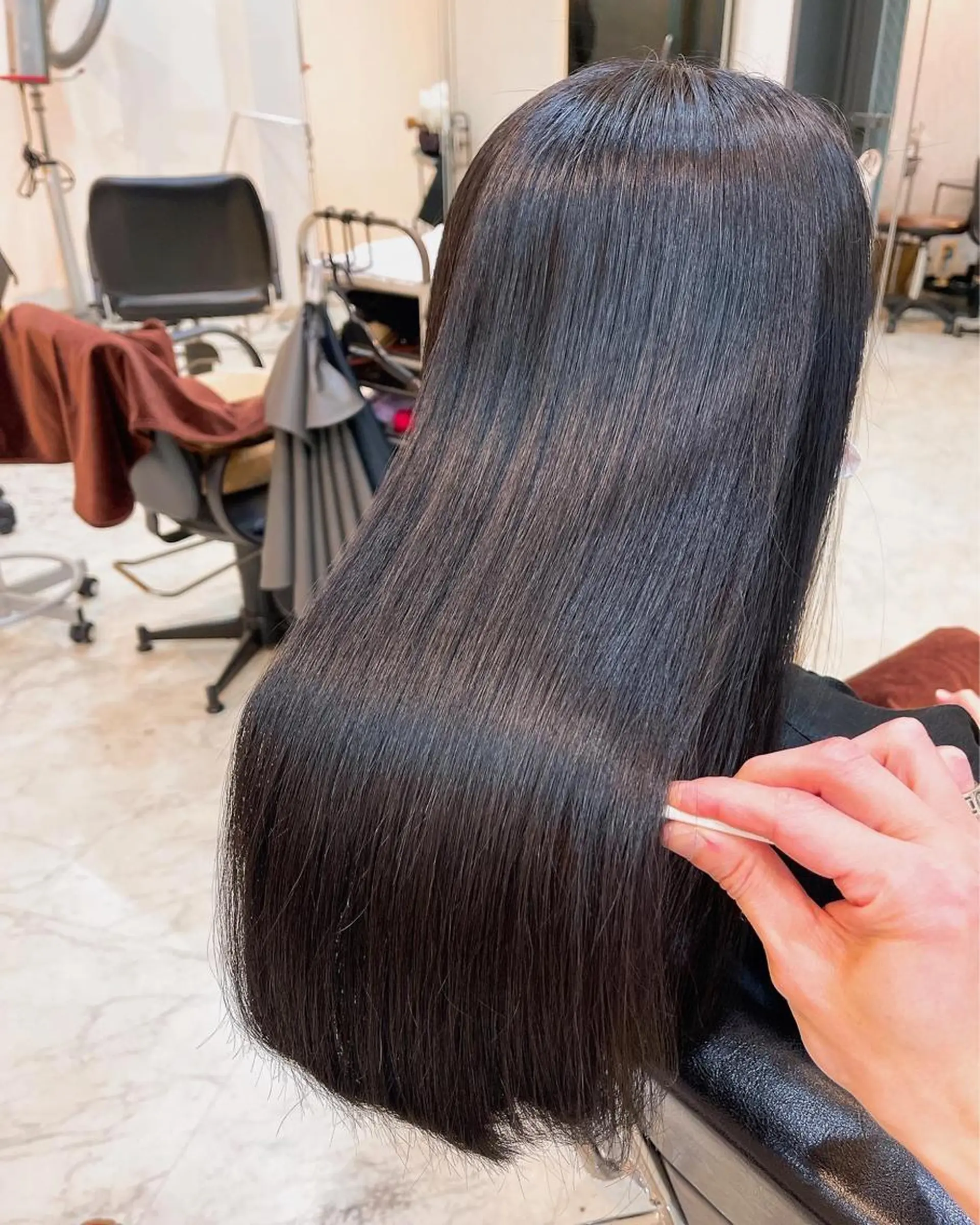 ロング 縮毛矯正 カット 縮毛矯正 ☆毎月先着15名まで ☆シバタユートのヘアスタイル