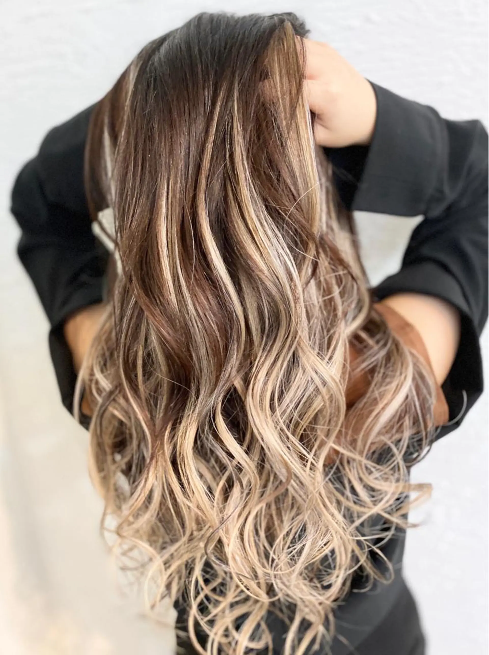 ロング シールエクステ エクステ レイヤーカット 最高峰の技術力☆ 樋口健人のヘアスタイル