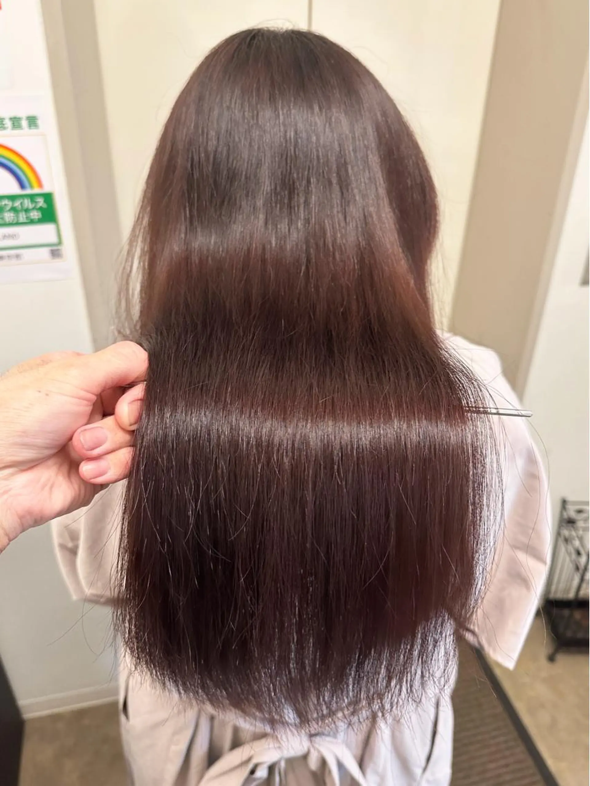 ロング カラー ✨️美髪矯正×似合わ せ艶カラー✨藤田透のヘアスタイル