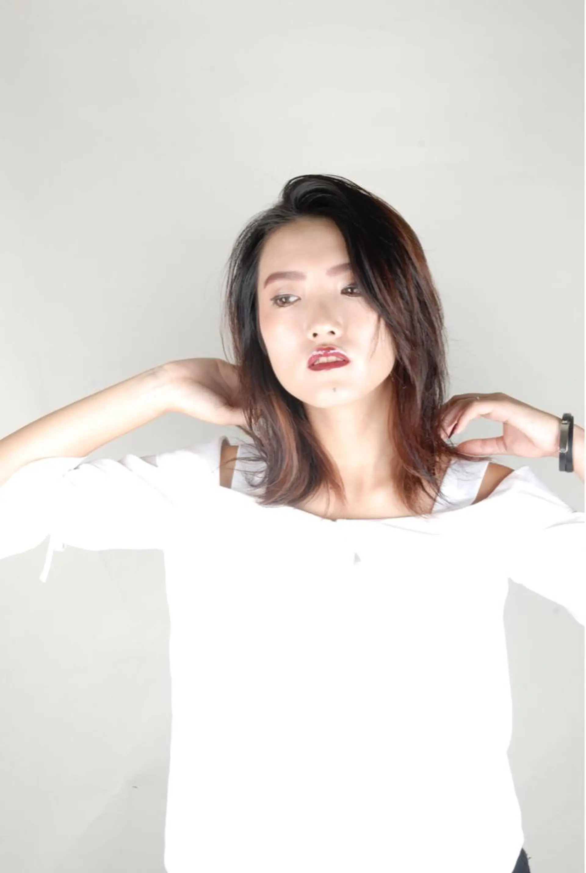 ミディアム 🌸スタイリスト 山浦美恵のヘアスタイル