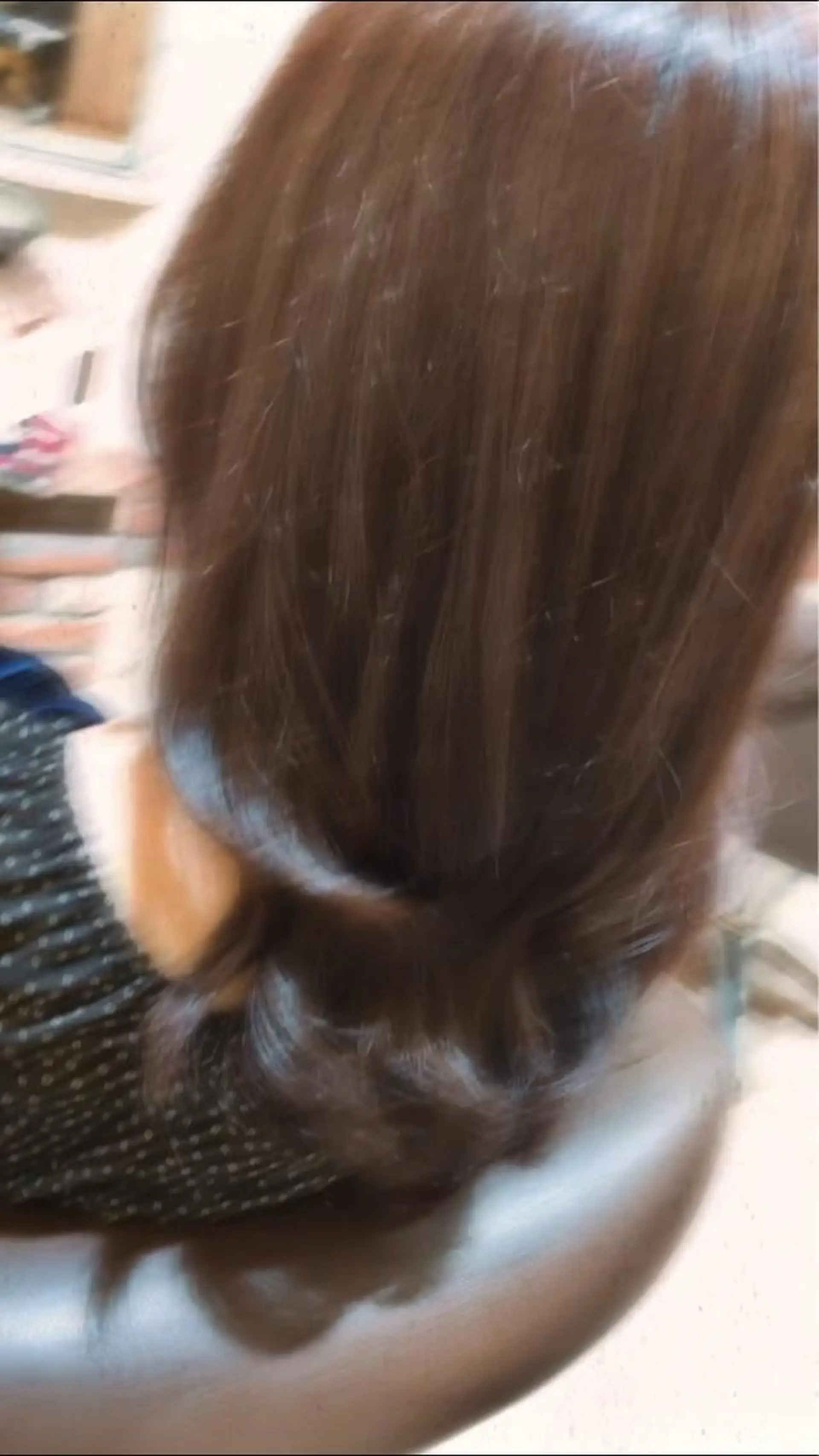 ロング カラー ピンクカラー 佐藤 睦月のヘアスタイル