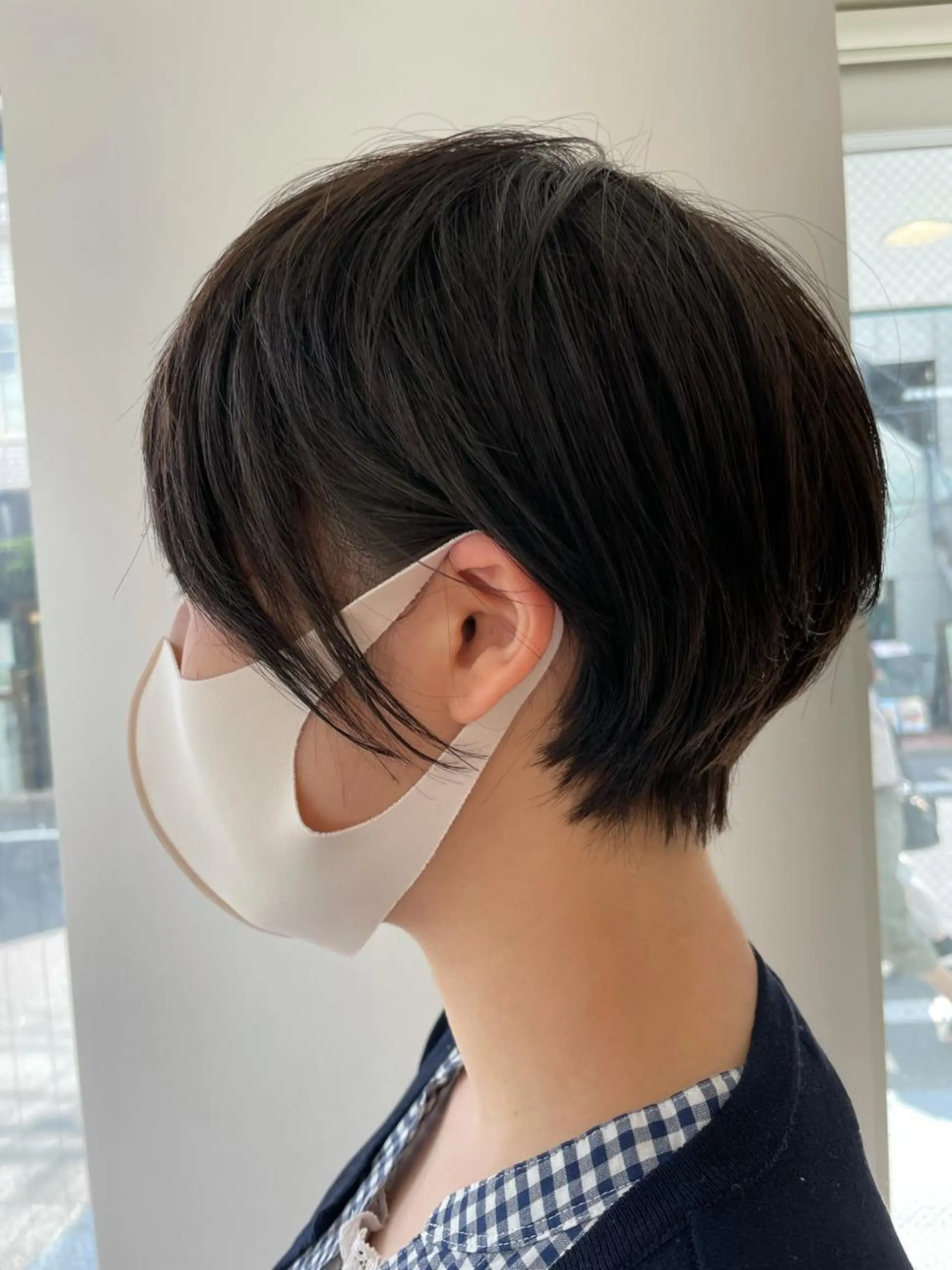 ショート カラー パーマ 丸みショート ショートヘア カット ヘアカラー 福島成美/髪質改善 縮毛矯正/カラーのヘアスタイル