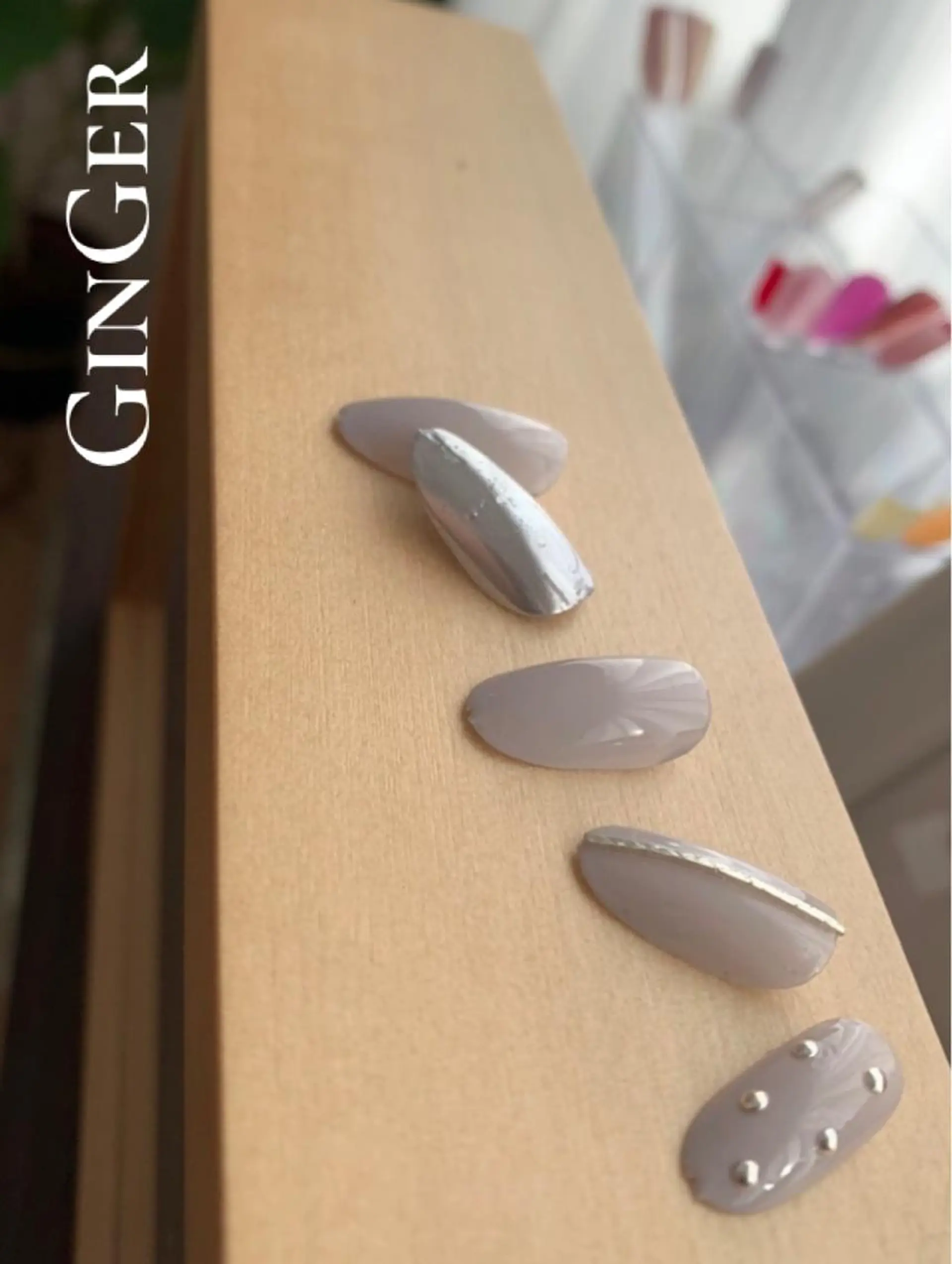 ネイル フットネイル ginger nail&spaのネイルデザイン