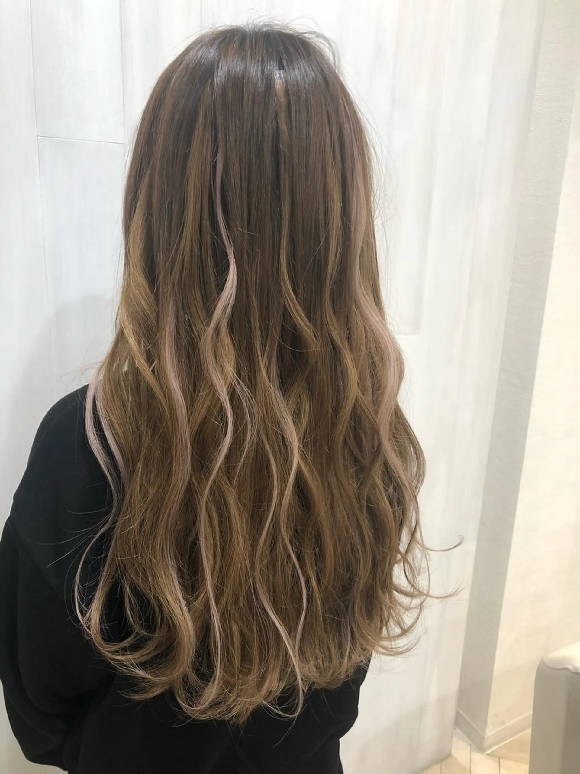 ロング 松永 夏のヘアスタイル