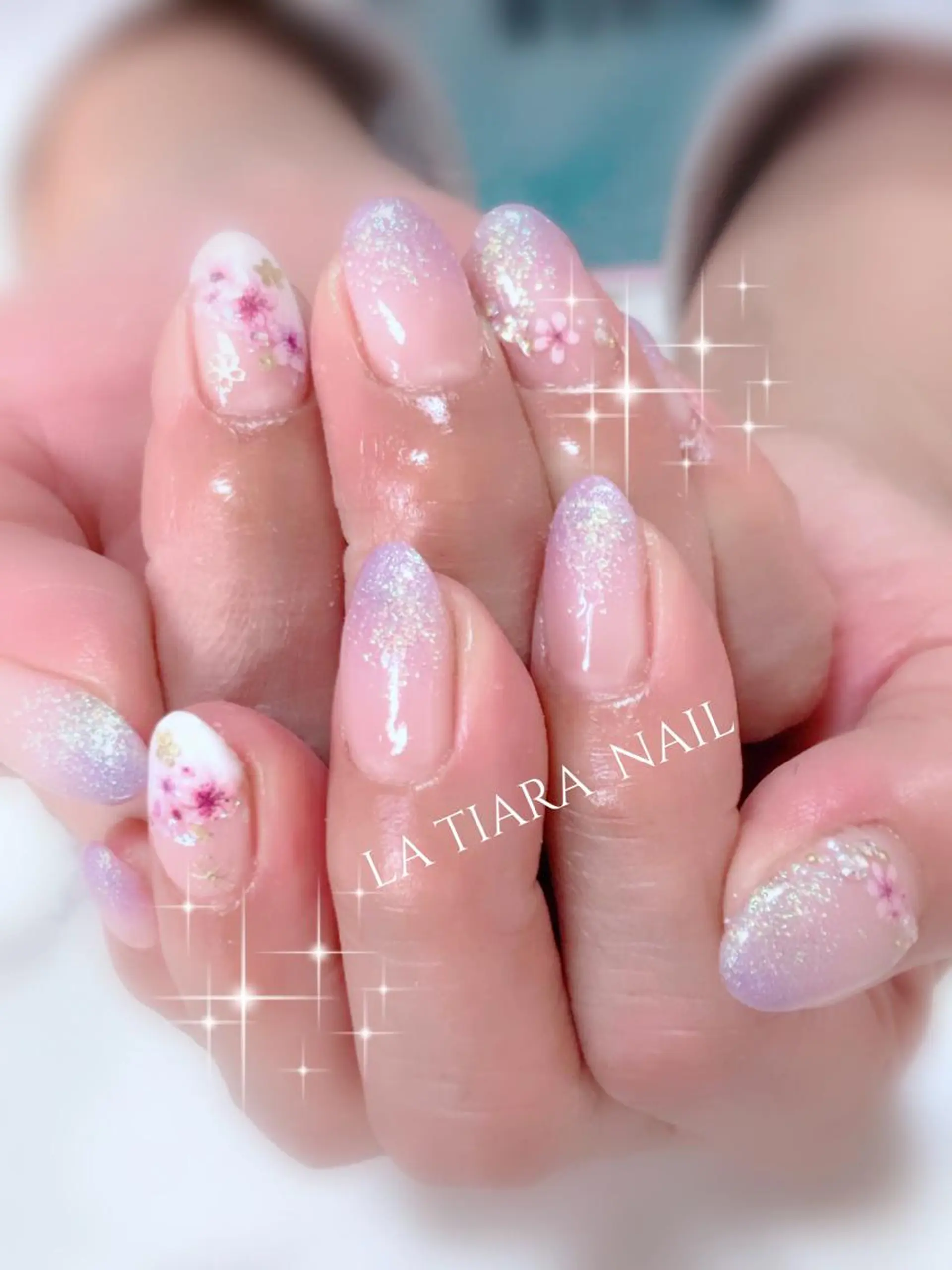 ネイル Blue bird  nailのネイルデザイン